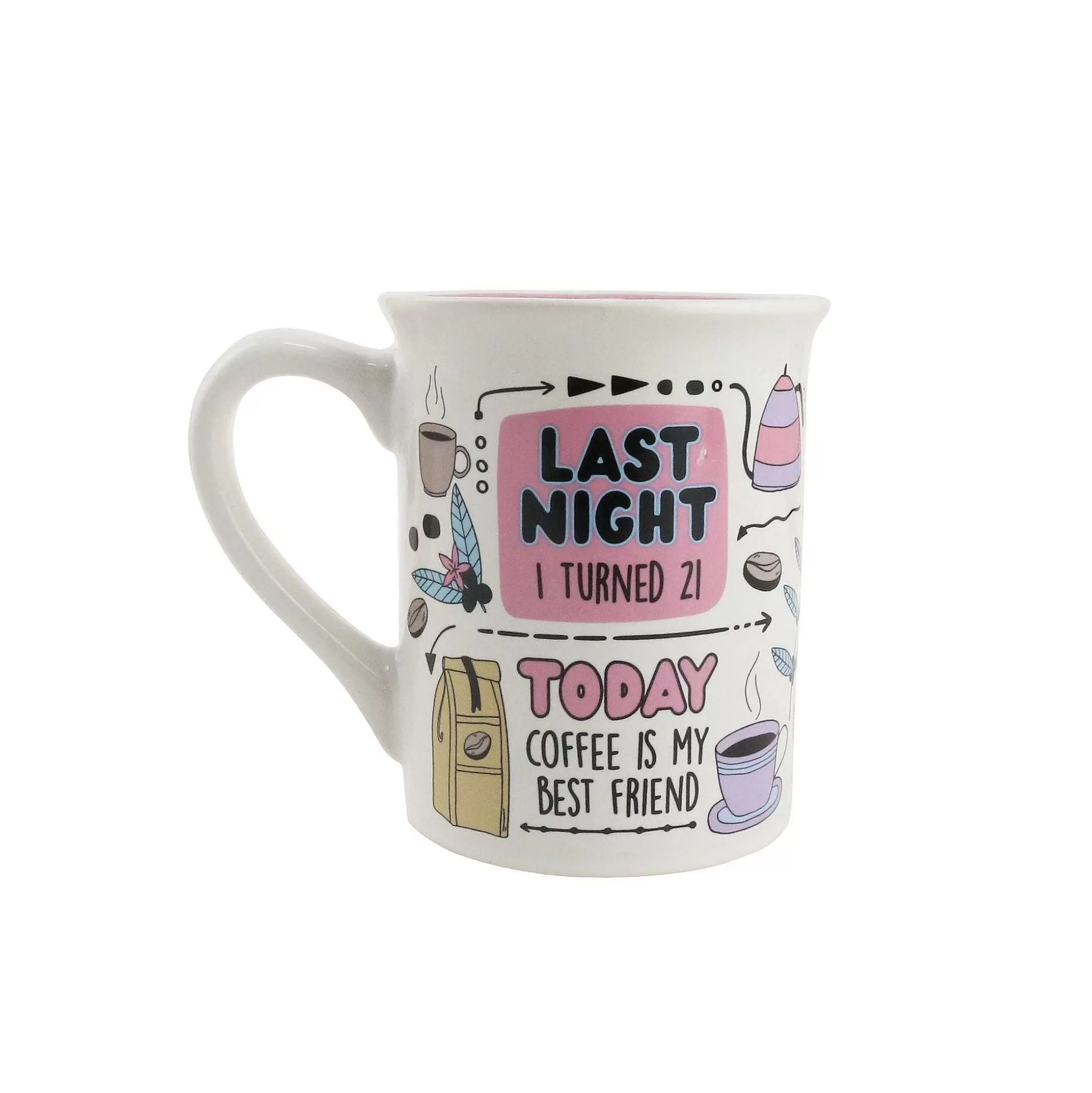 Online Enesco Gift 21 Hangover Mug 16 Oz