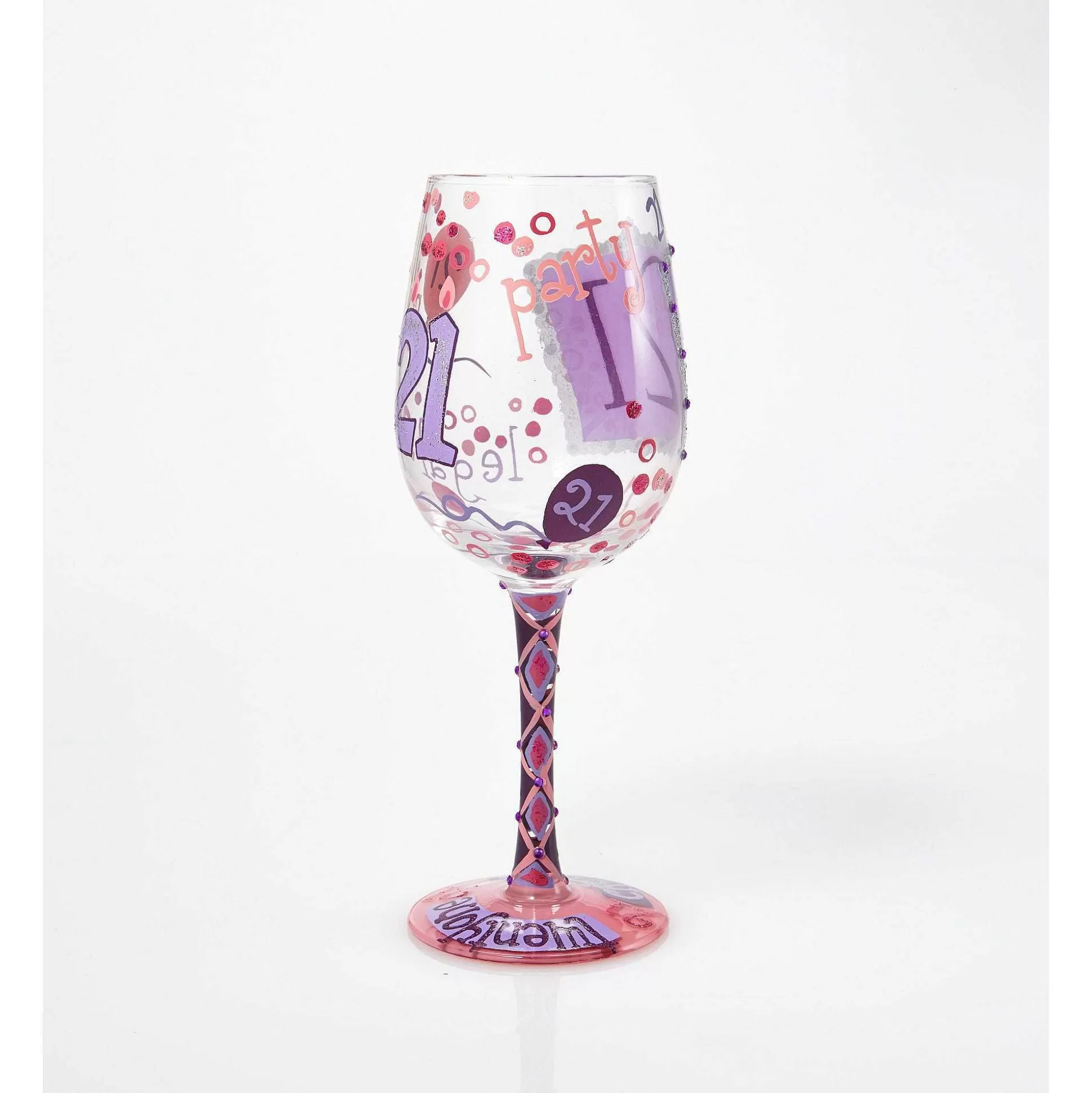 Store Enesco Gift 21St Birthday Wine Glass