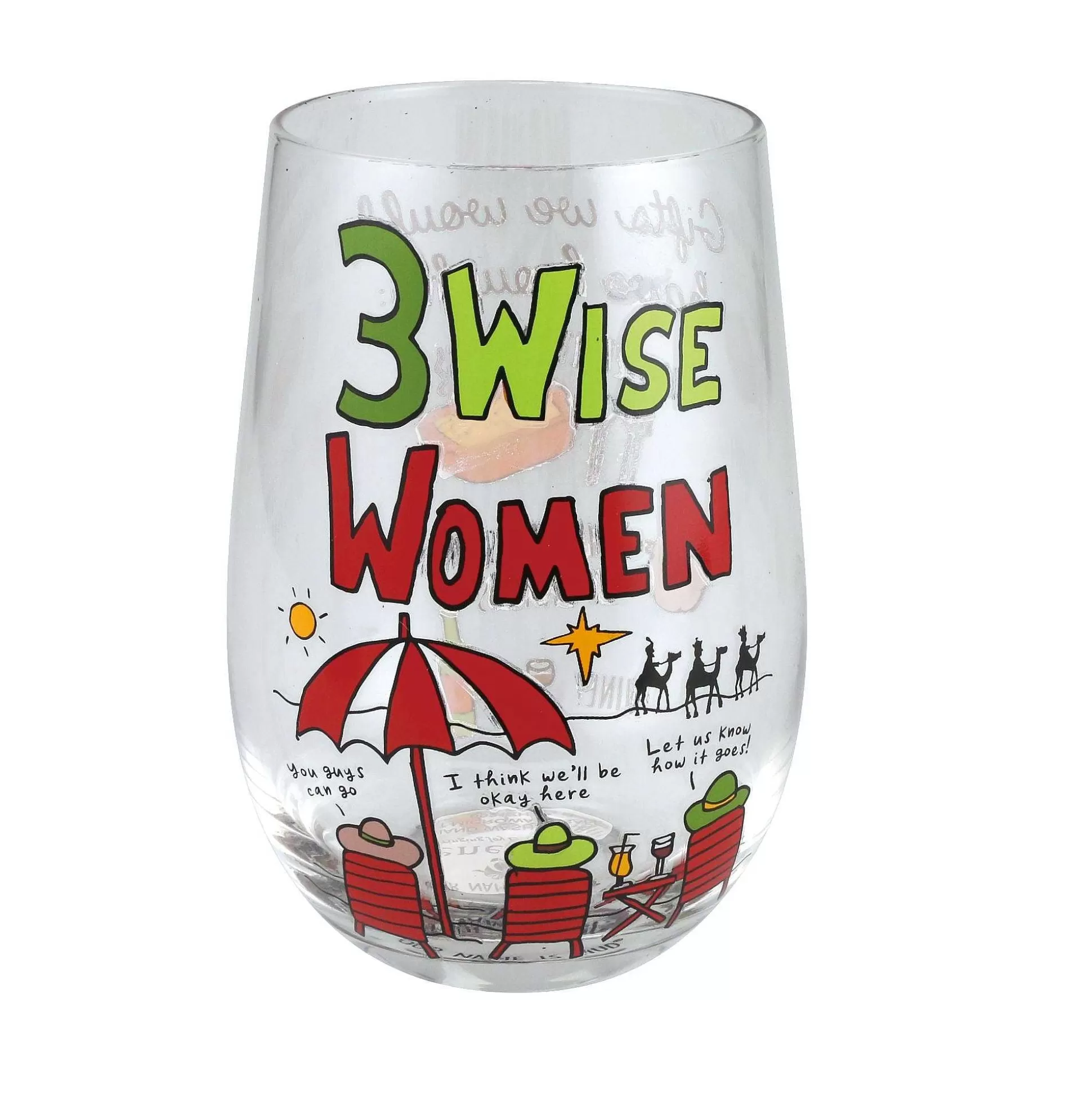 Fashion Enesco Gift 3 Wise Women At Beach Glass