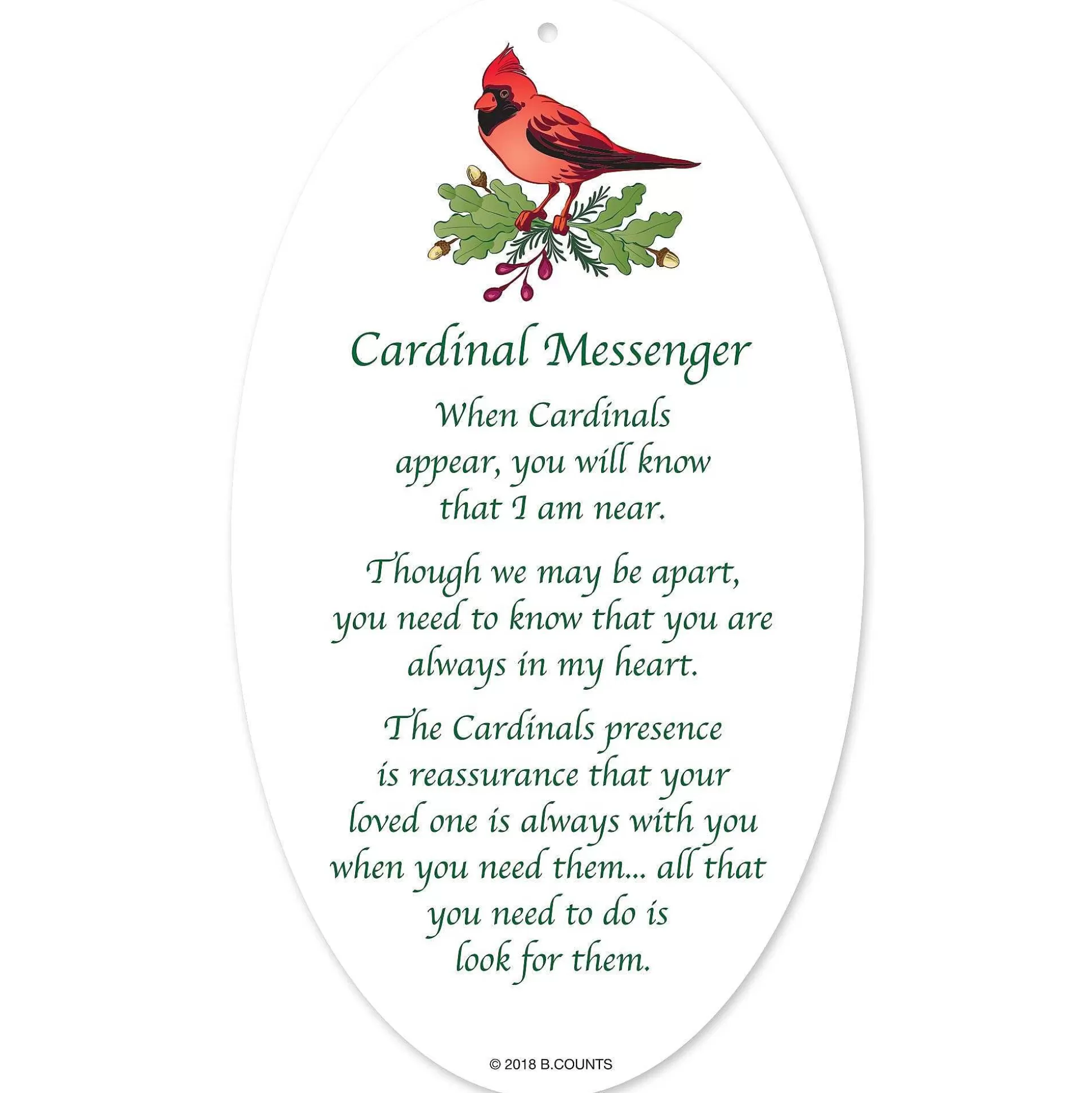 Store Enesco Gift Acrylic Cardinal Orn