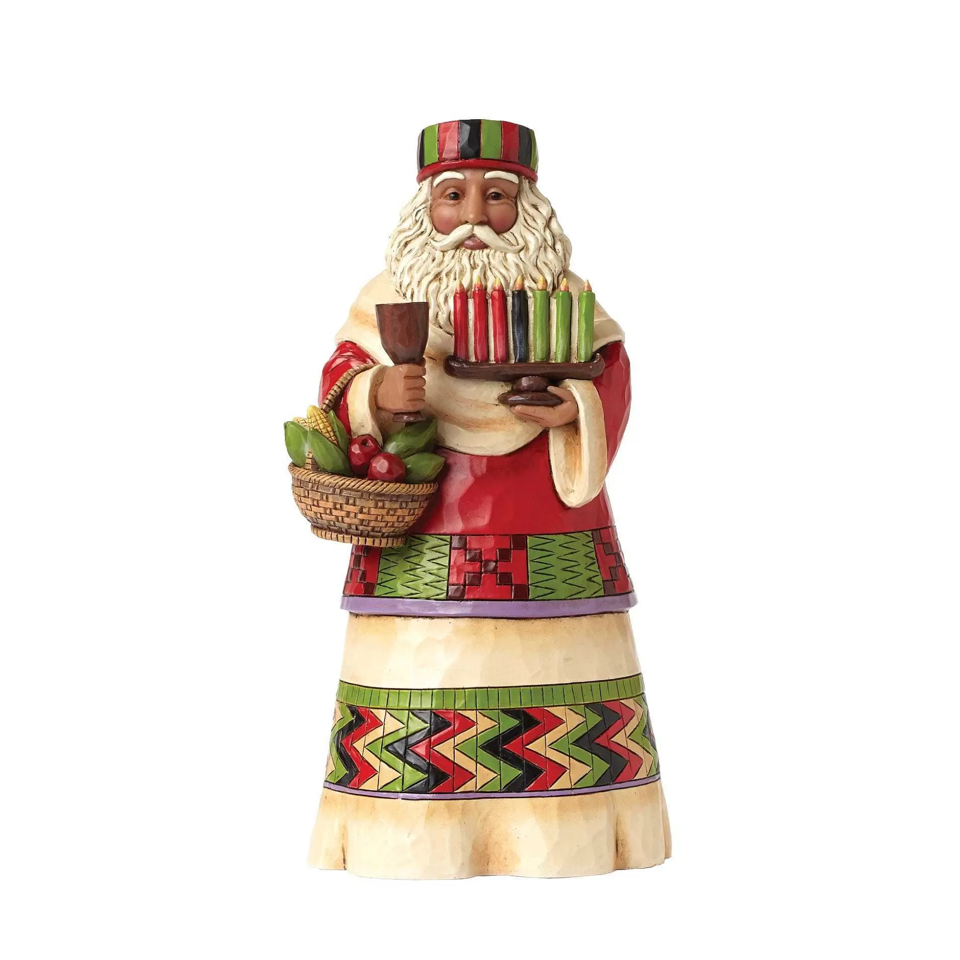 Online Enesco Gift African Santa