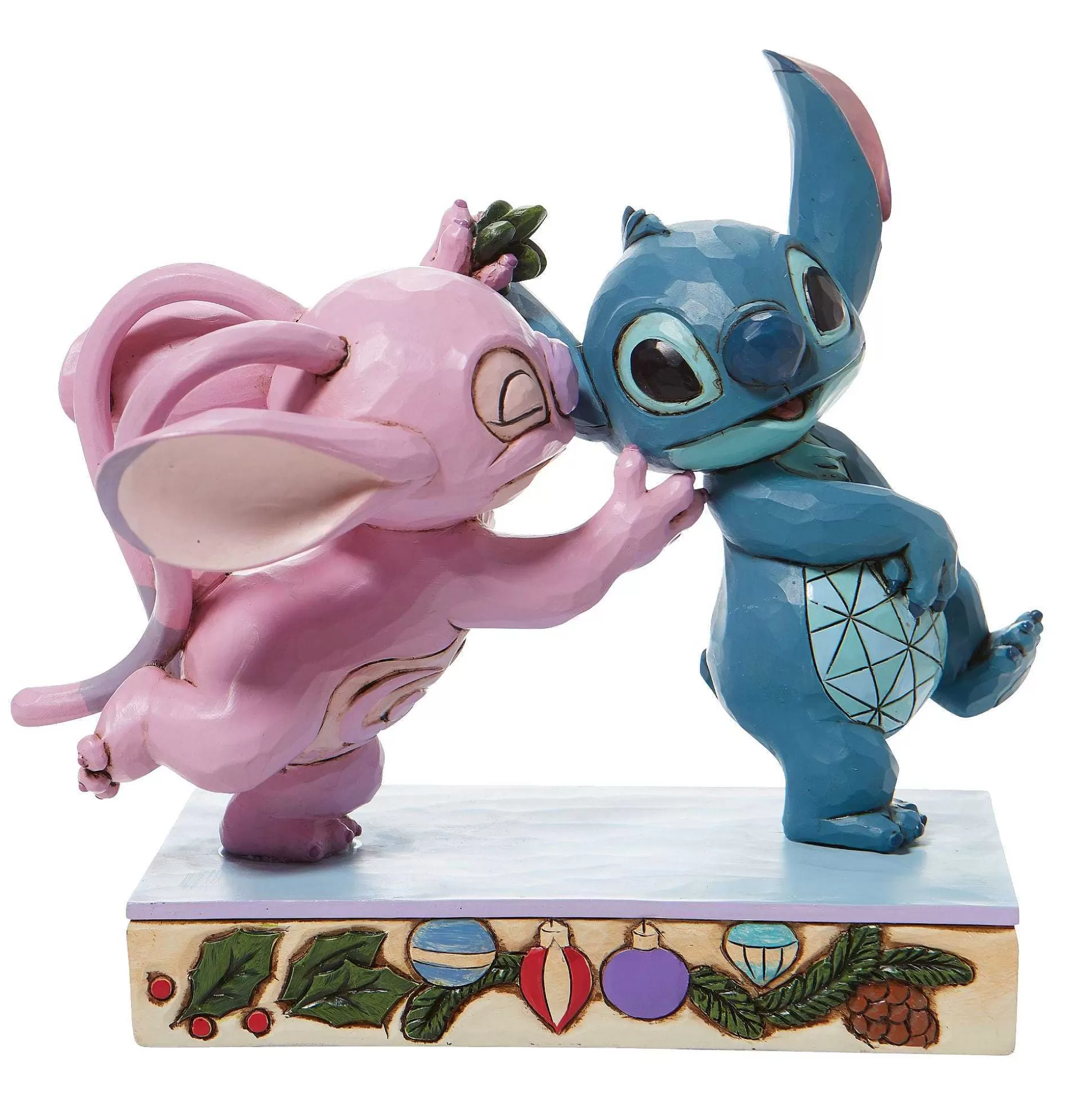 Shop Enesco Gift Angel And Stitch Mistletoe