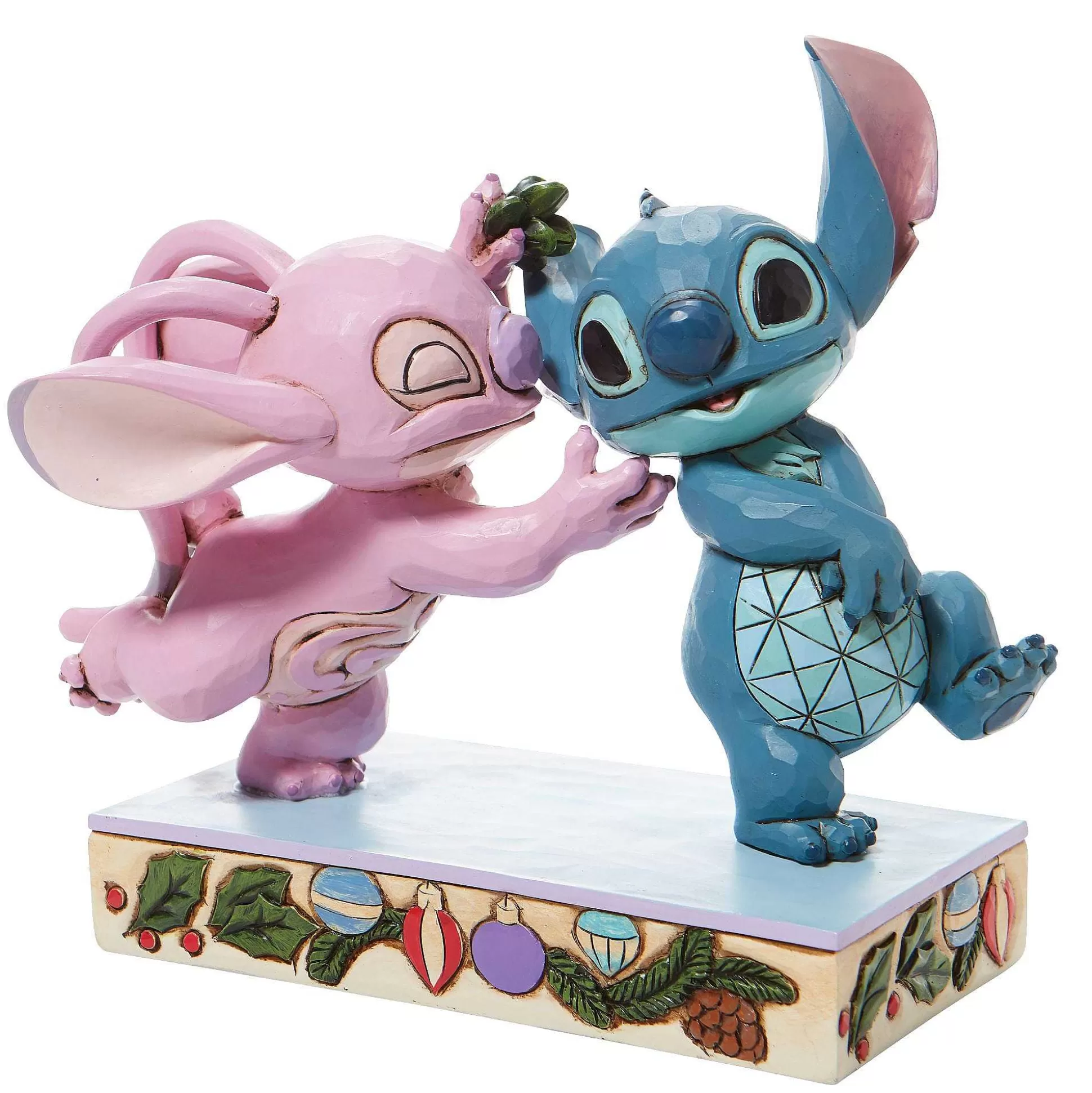 Shop Enesco Gift Angel And Stitch Mistletoe