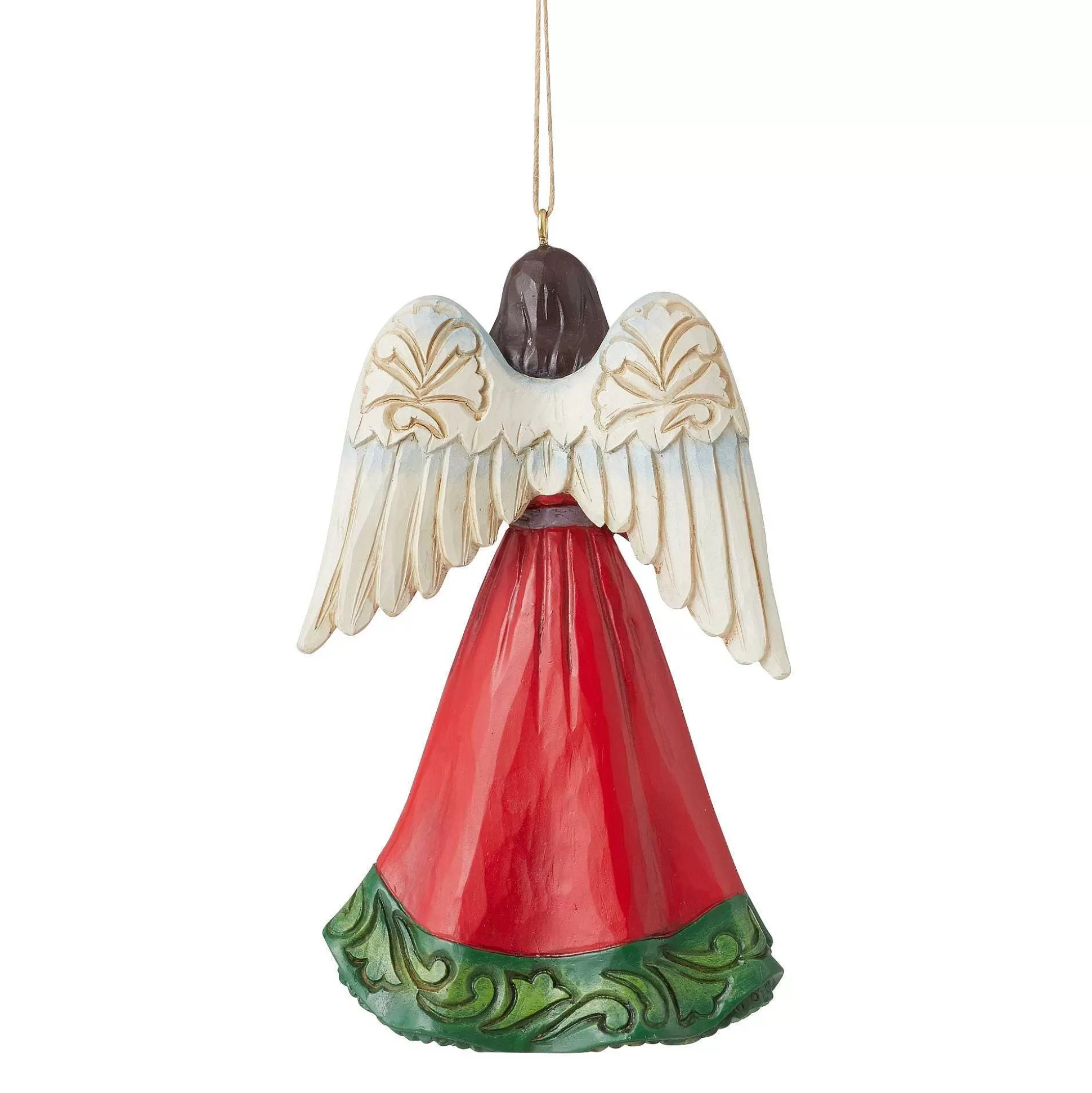 Store Enesco Gift Angel With Holly Ornament