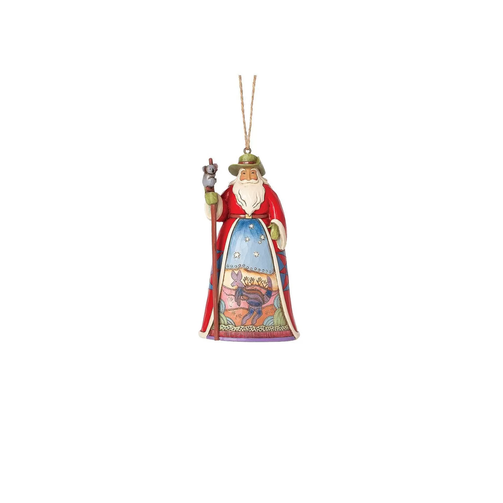 Fashion Enesco Gift Australian Santa Ornament