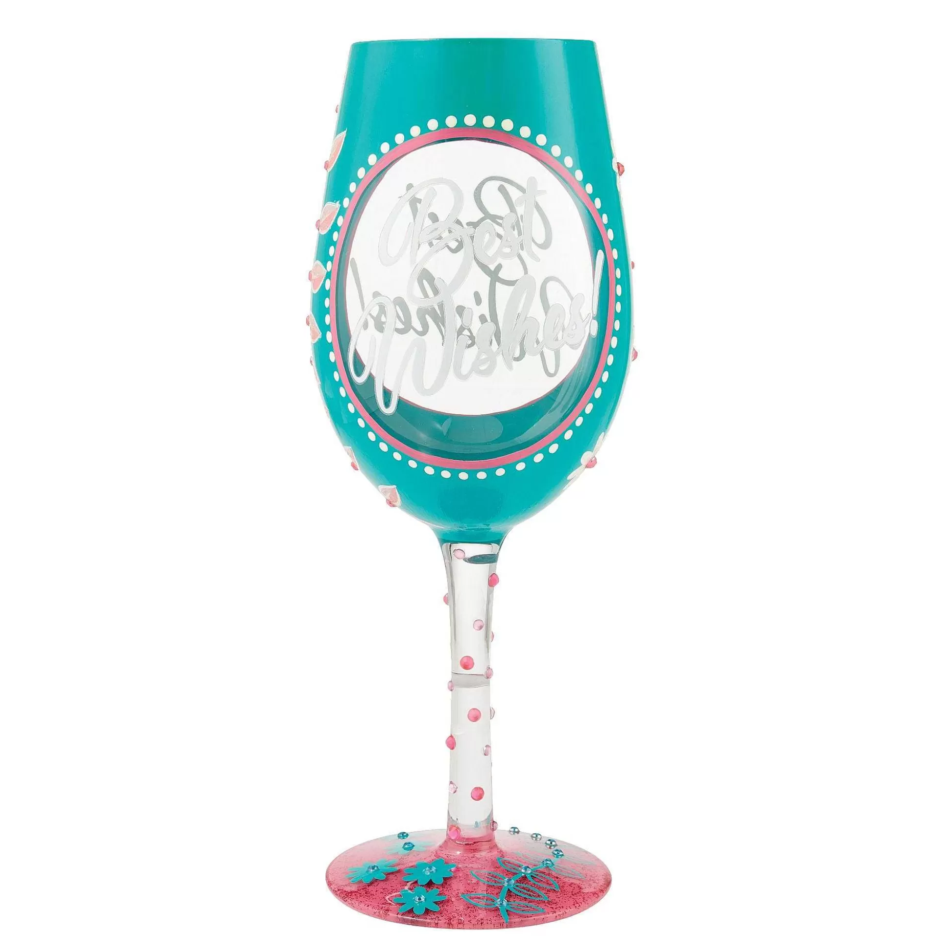 Hot Enesco Gift Best Wishes Wine Glass