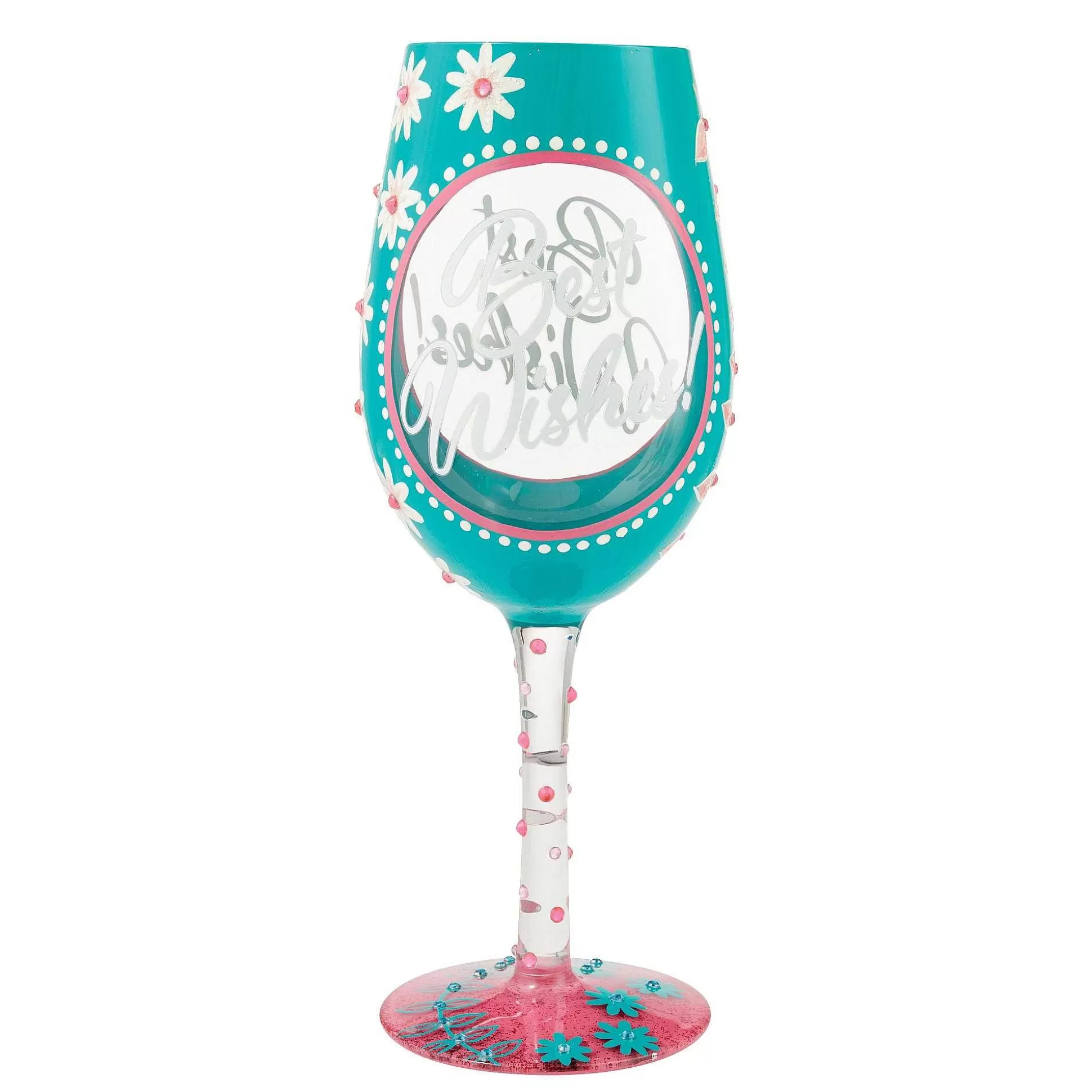 Hot Enesco Gift Best Wishes Wine Glass