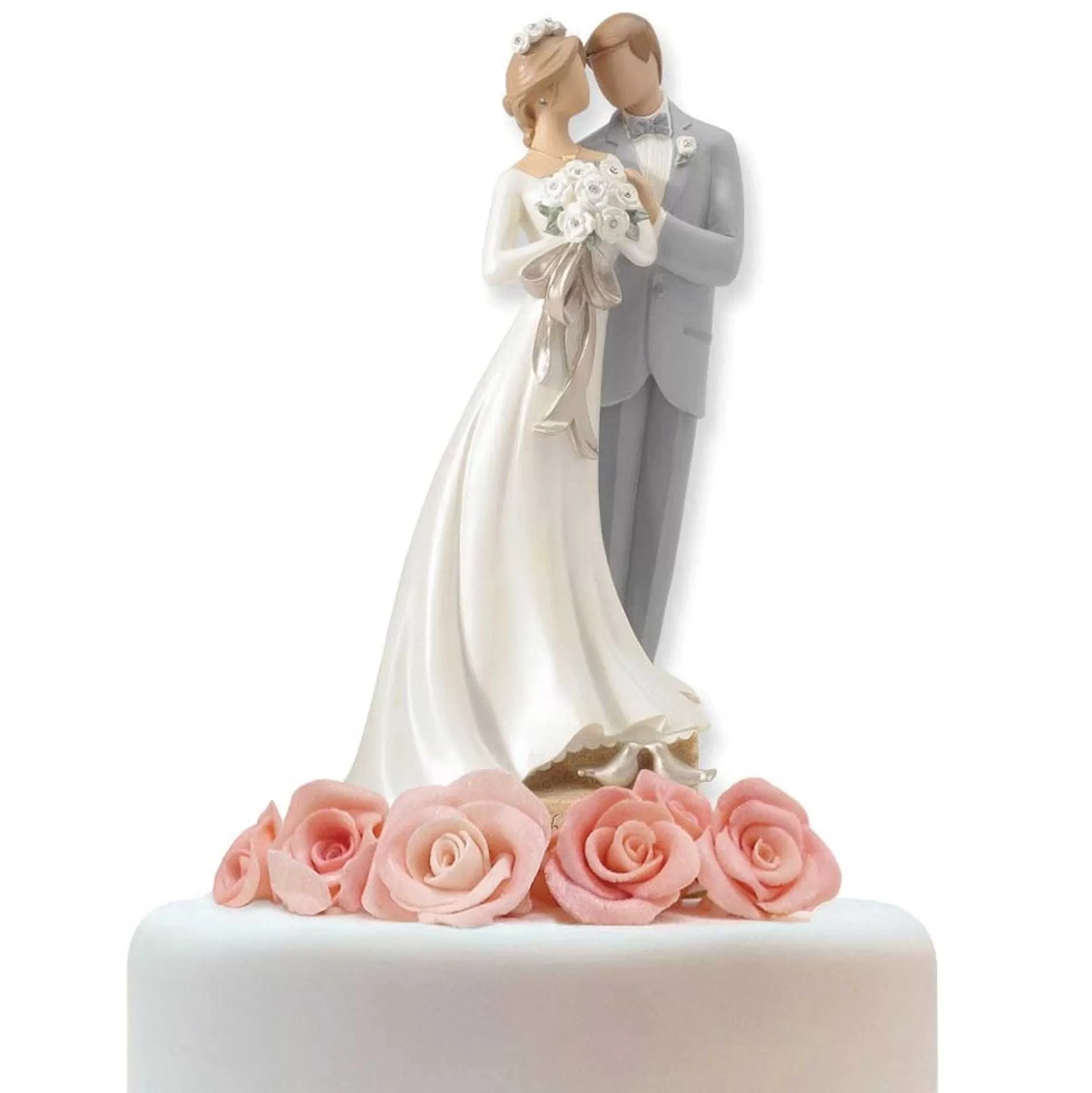 Clearance Enesco Gift Bride And Groom Cake Topper