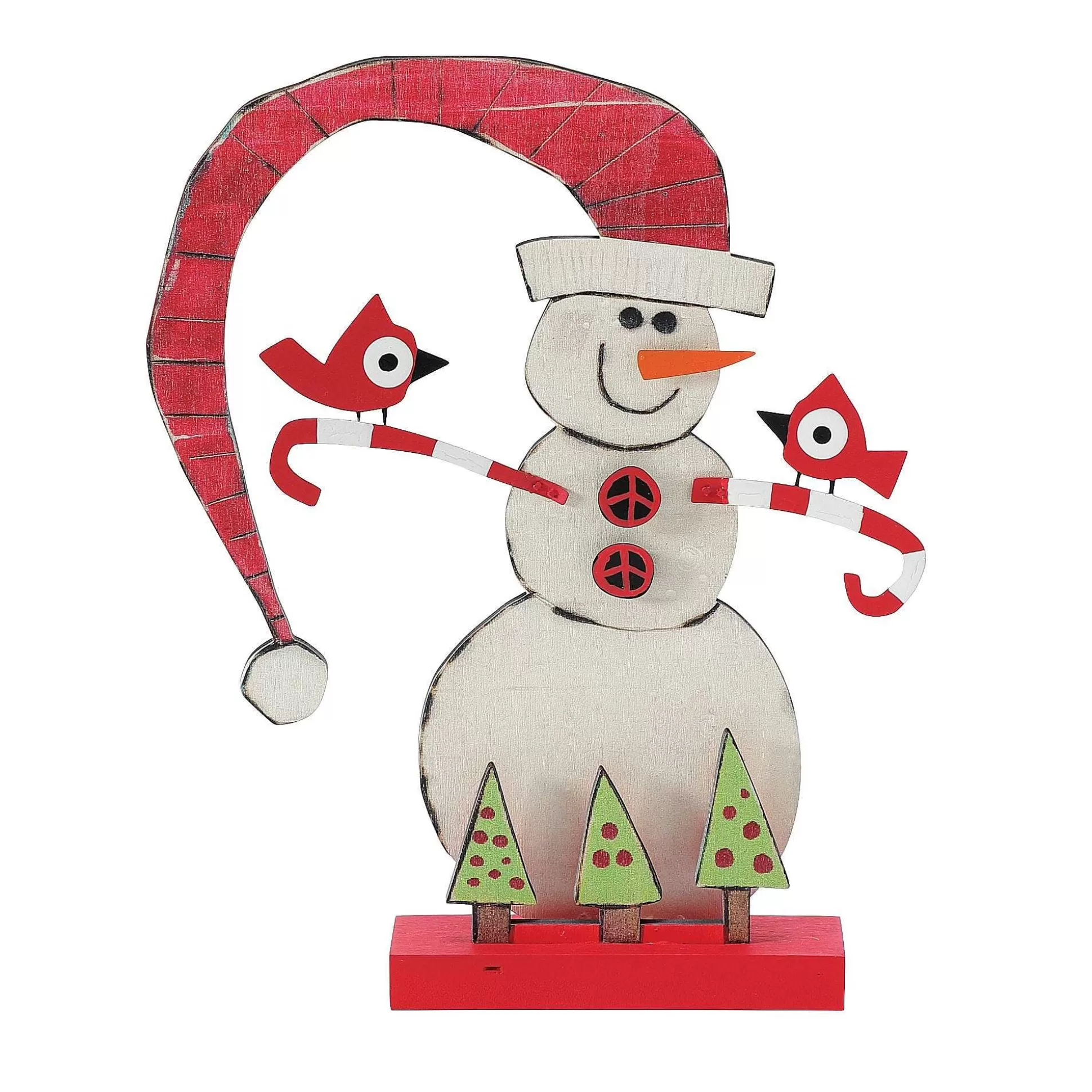 Hot Enesco Gift Candycane Snowman Decor