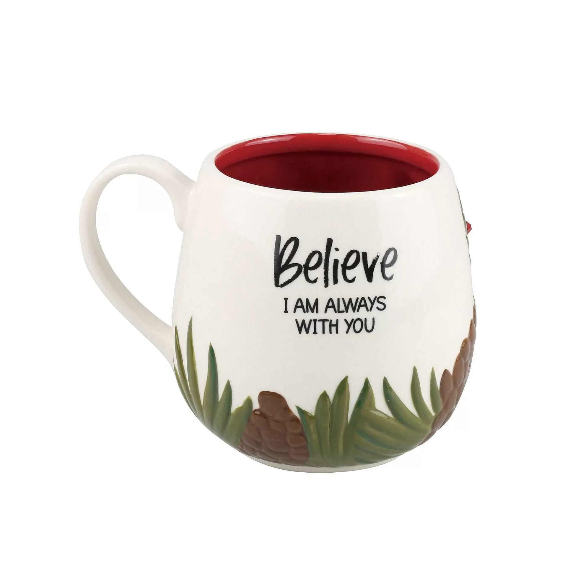 Sale Enesco Gift Cardinal Sculpted Believe Mug