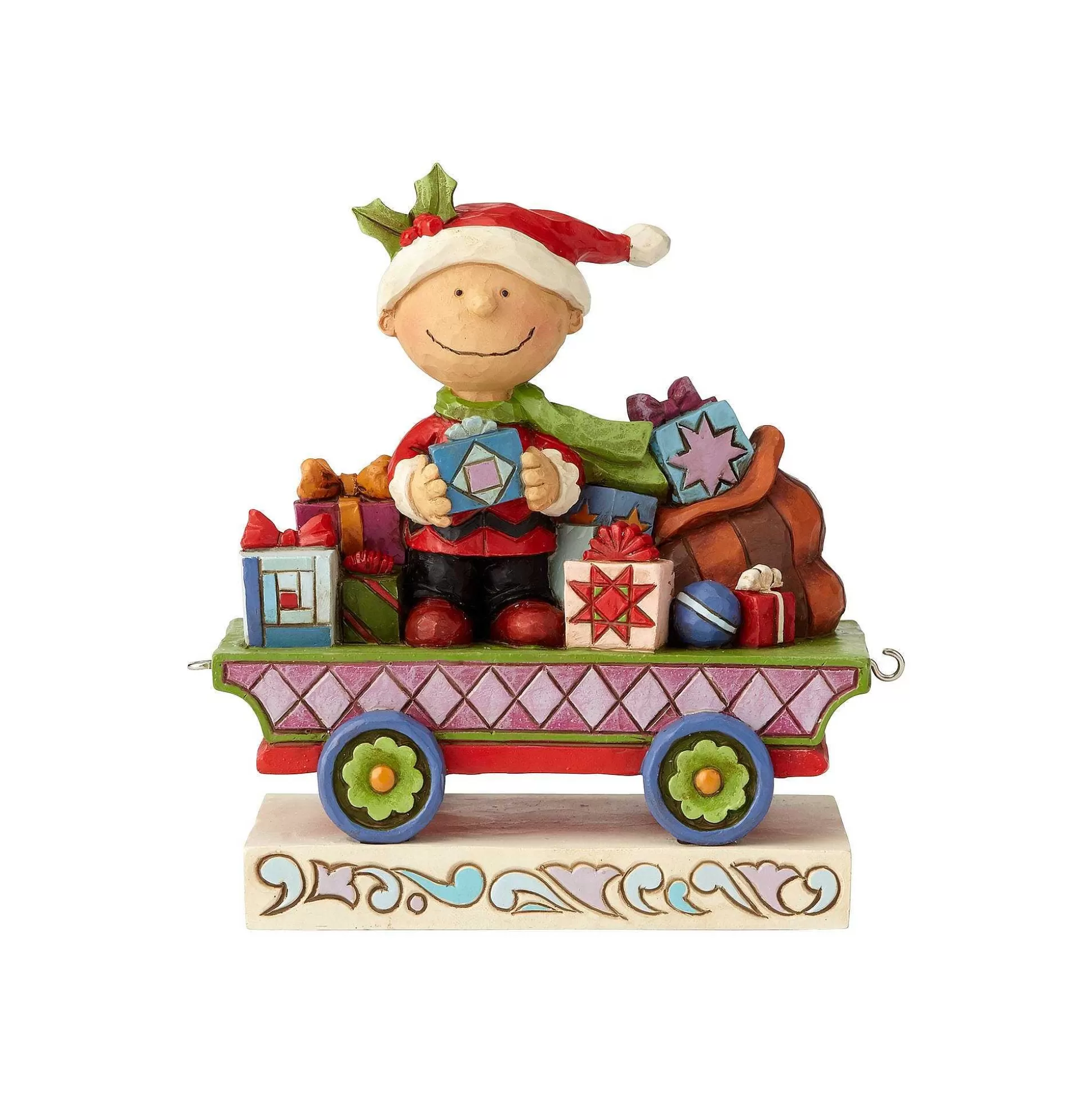 Best Enesco Gift Charlie Brown Chr Train Car