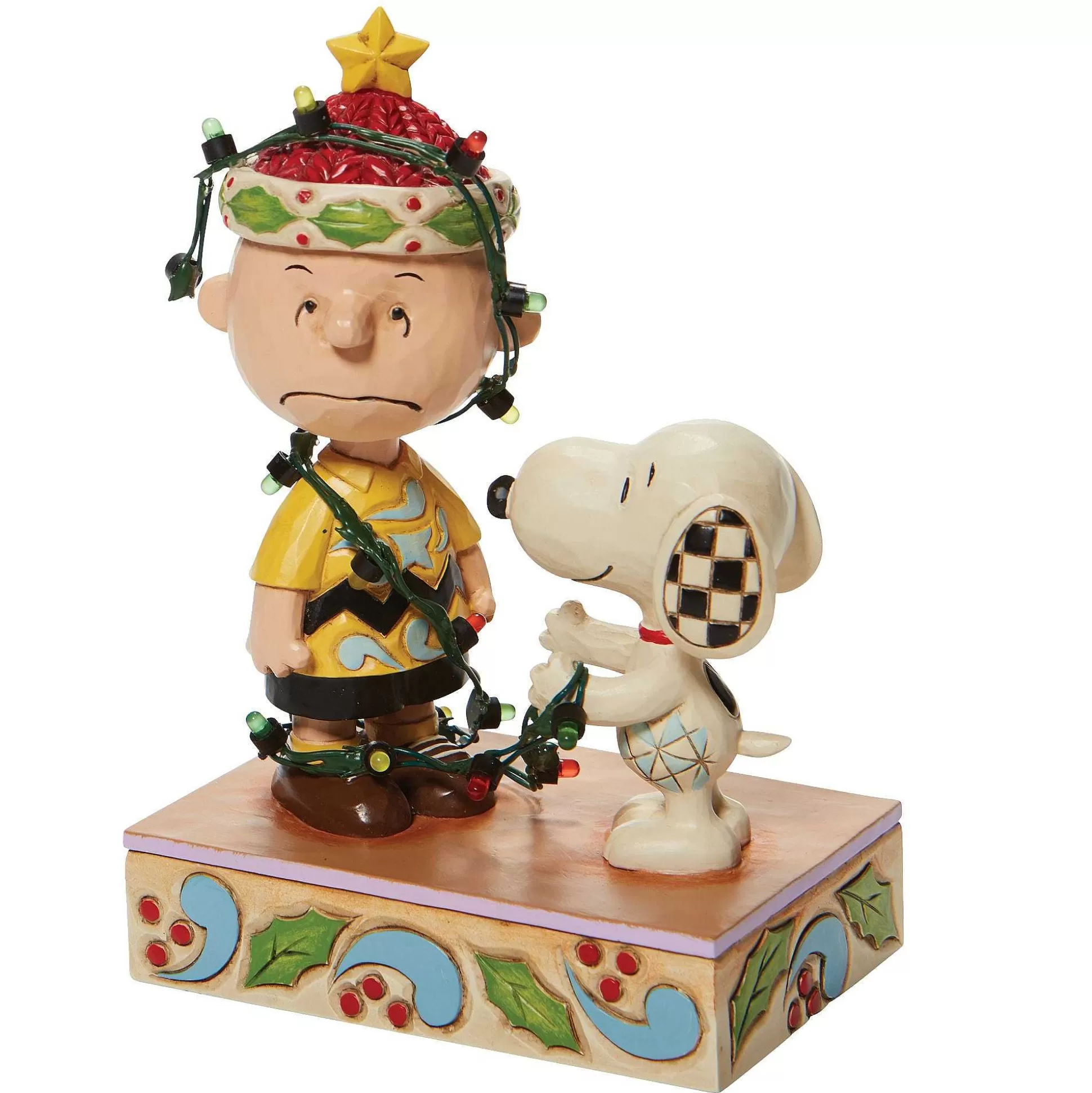 Best Enesco Gift Charlie Brown Tangled Lights