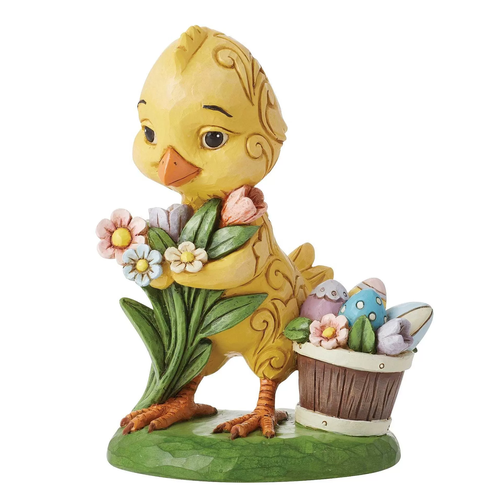 Flash Sale Enesco Gift Chick With Flowers Pint