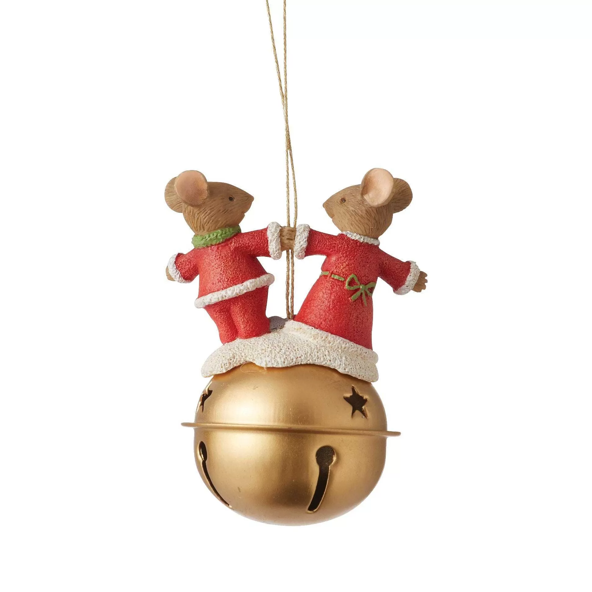 Best Enesco Gift Christmas Bell Couple Mice