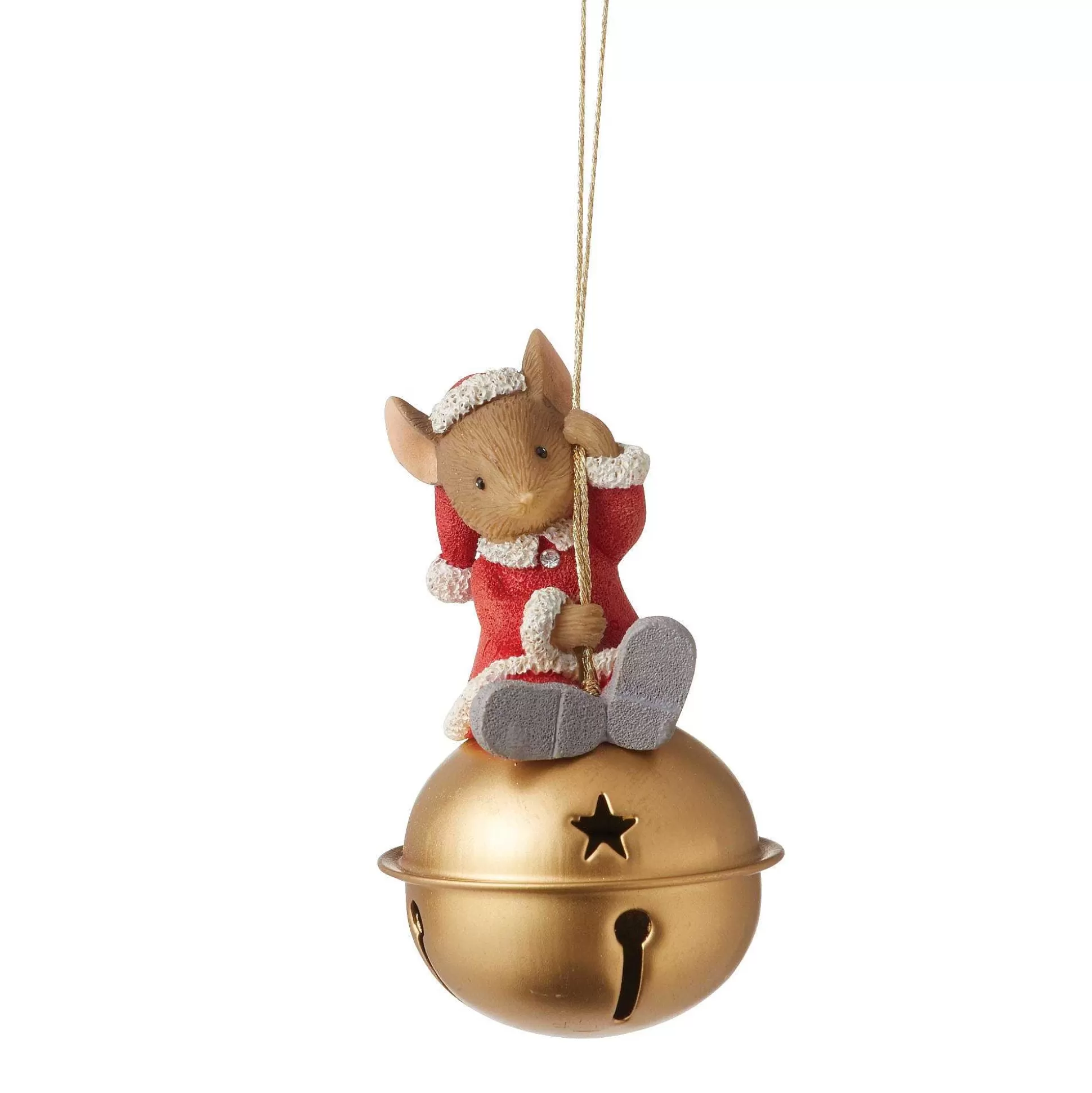 Hot Enesco Gift Christmas Bell Mouse