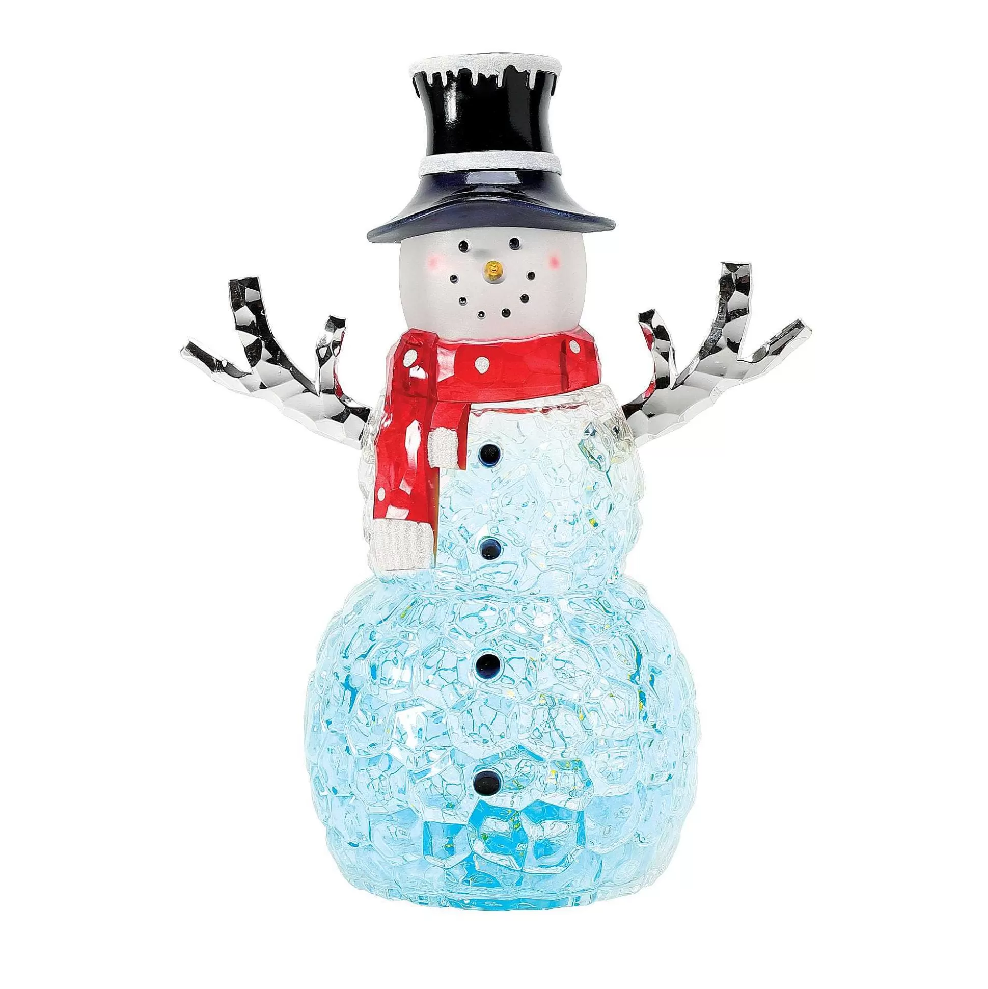 Best Sale Enesco Gift Color Changing Snowman