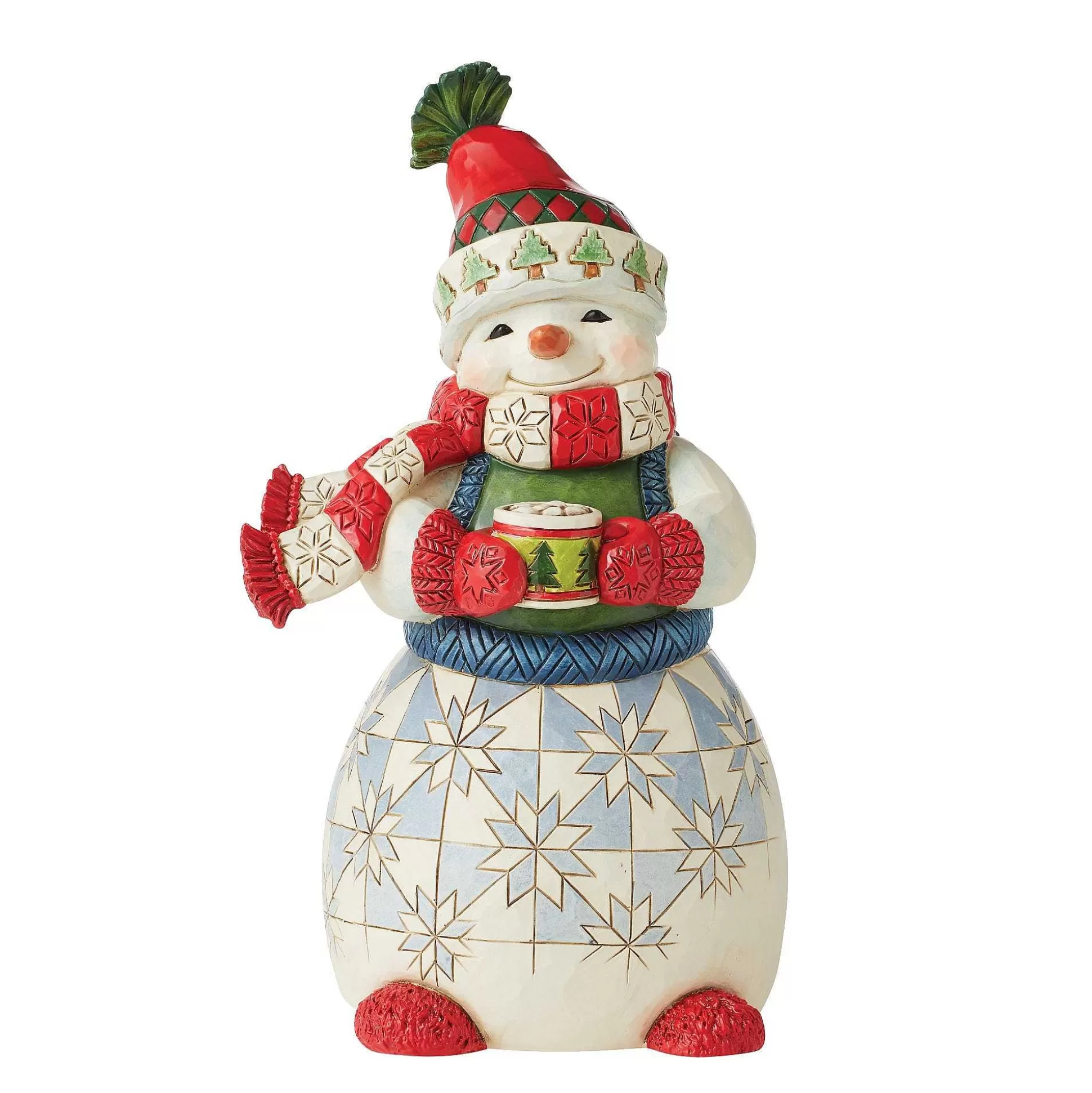 Fashion Enesco Gift Cozy Snowman Figurine