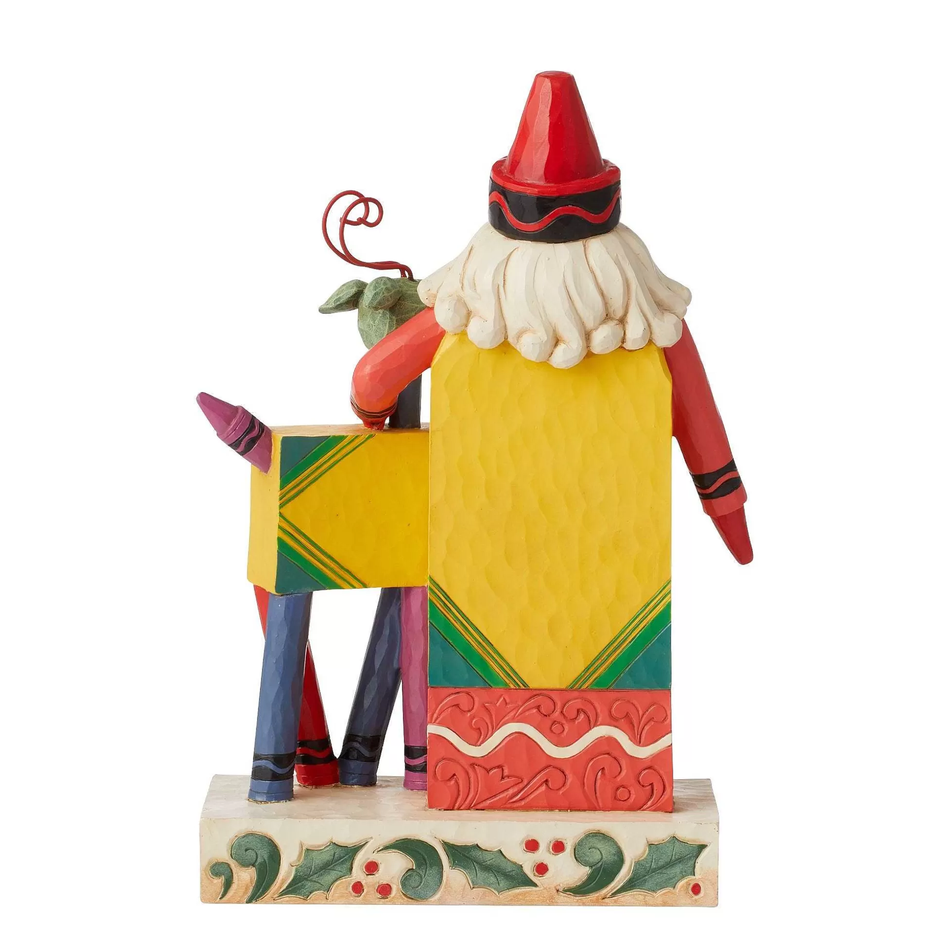 Cheap Enesco Gift Crayola Santa With Reindeer