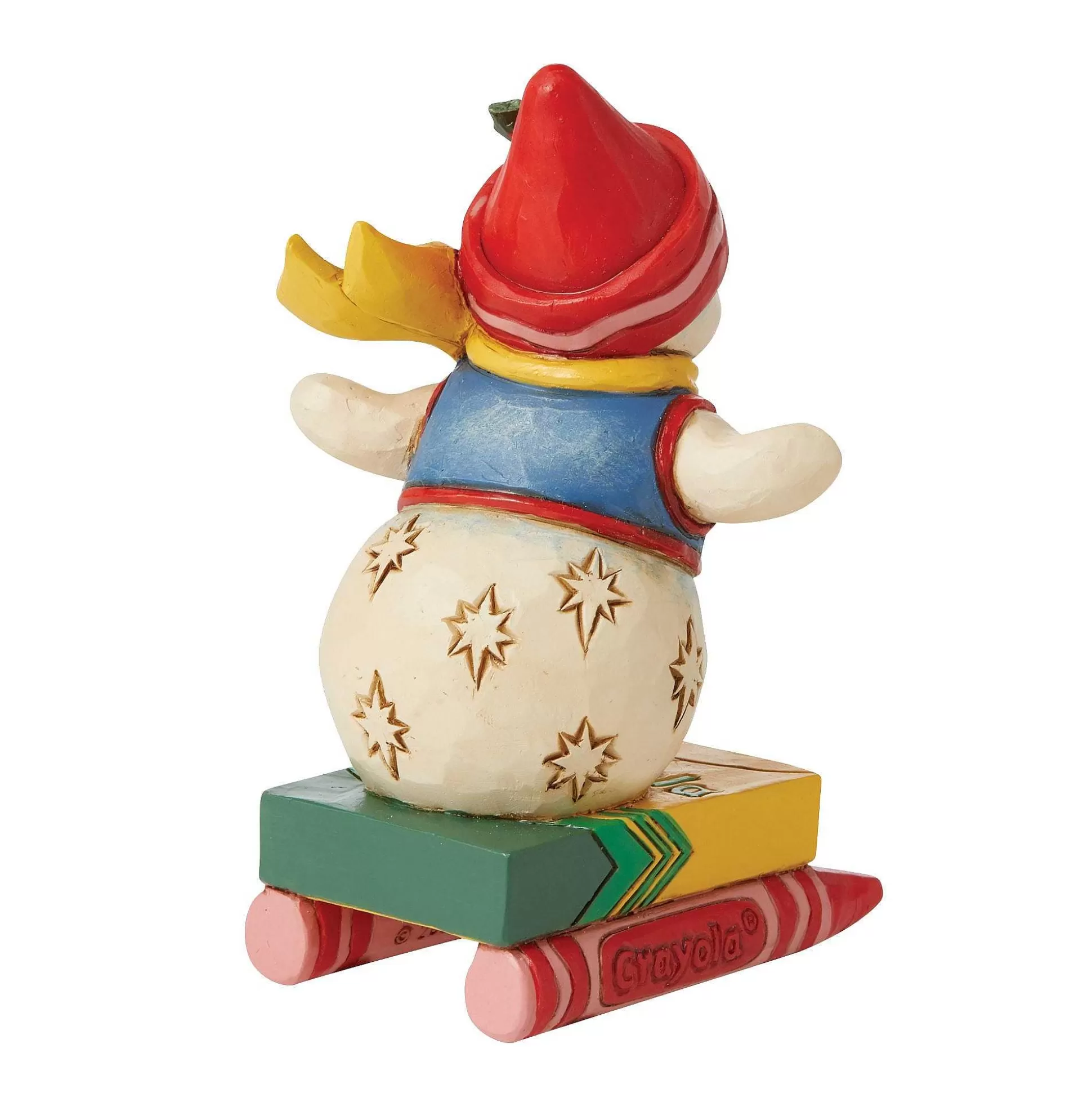 Fashion Enesco Gift Crayola Snowman Mini Figurine