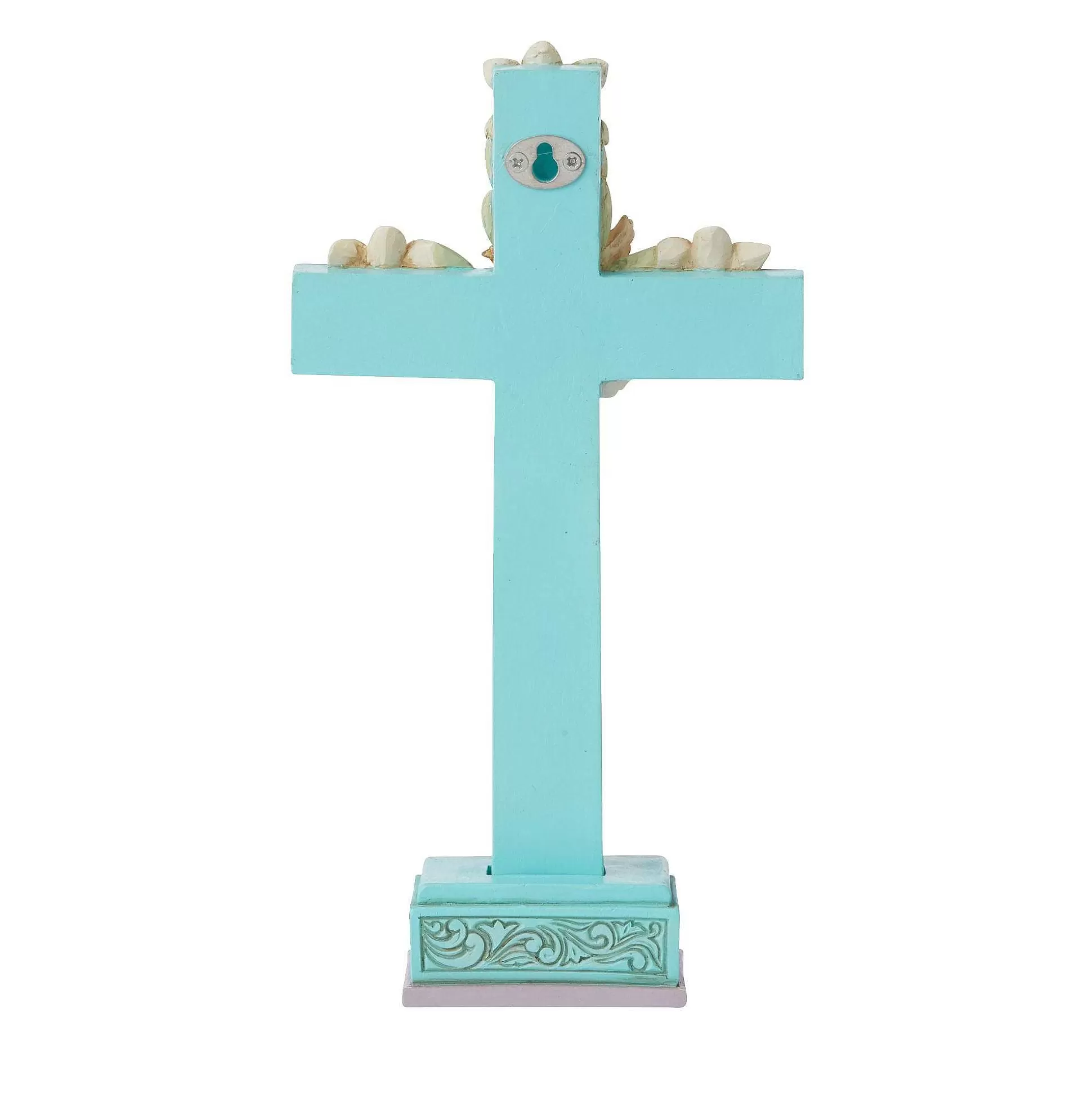 Best Sale Enesco Gift Cross With Lilies And Dove