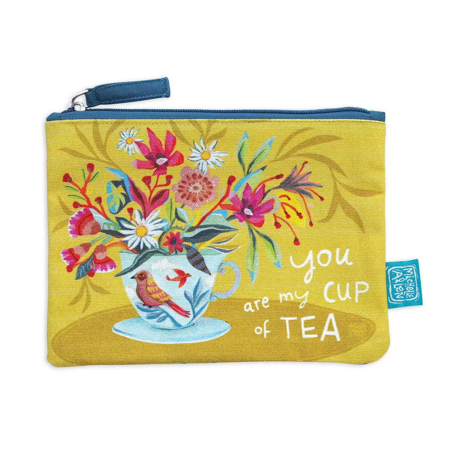 Cheap Enesco Gift Cup Of Tea Zip Pouch (Med)