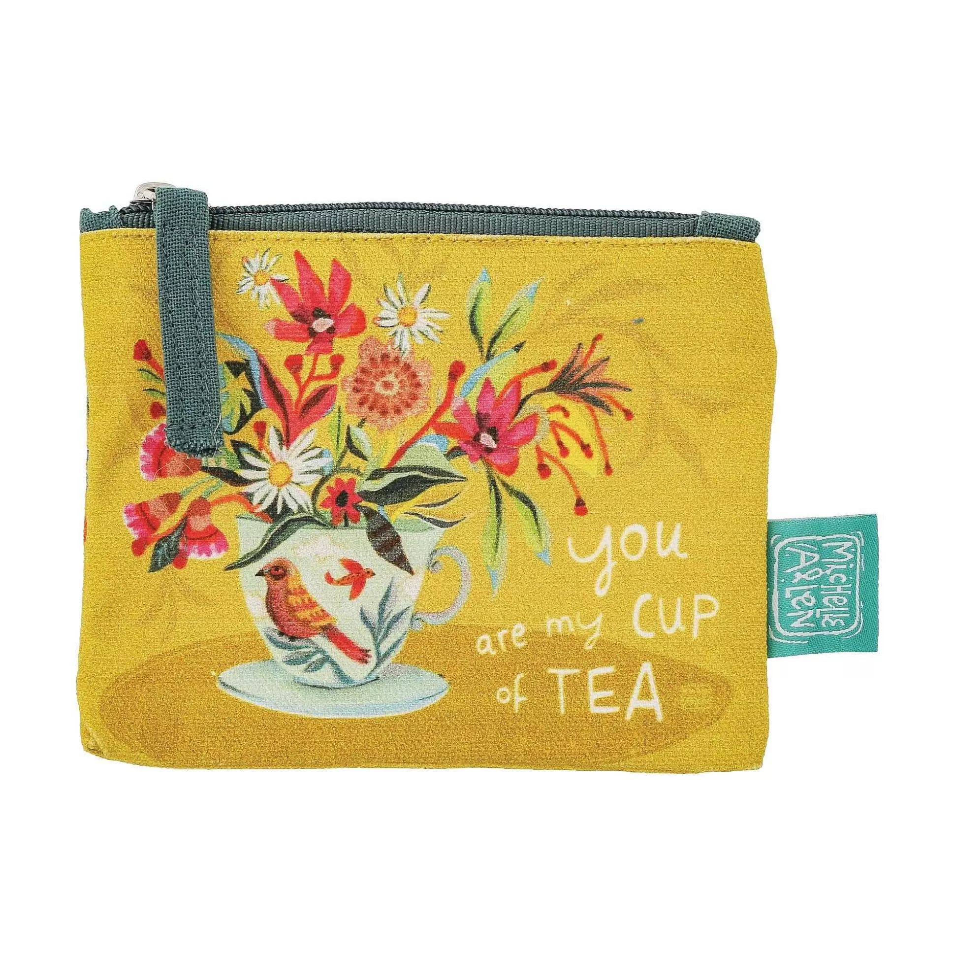 Shop Enesco Gift Cup Of Tea Zip Pouch (Small)