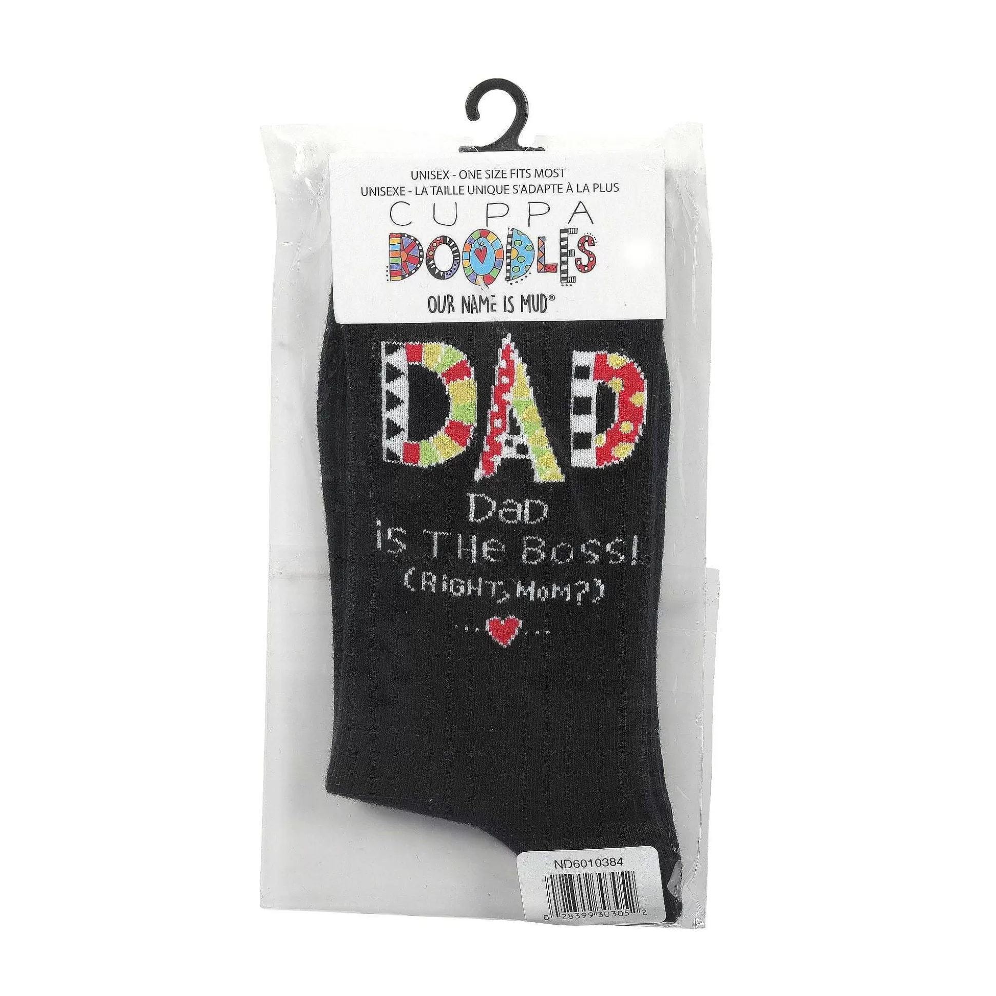 Flash Sale Enesco Gift Cuppa Doodle Dad Socks