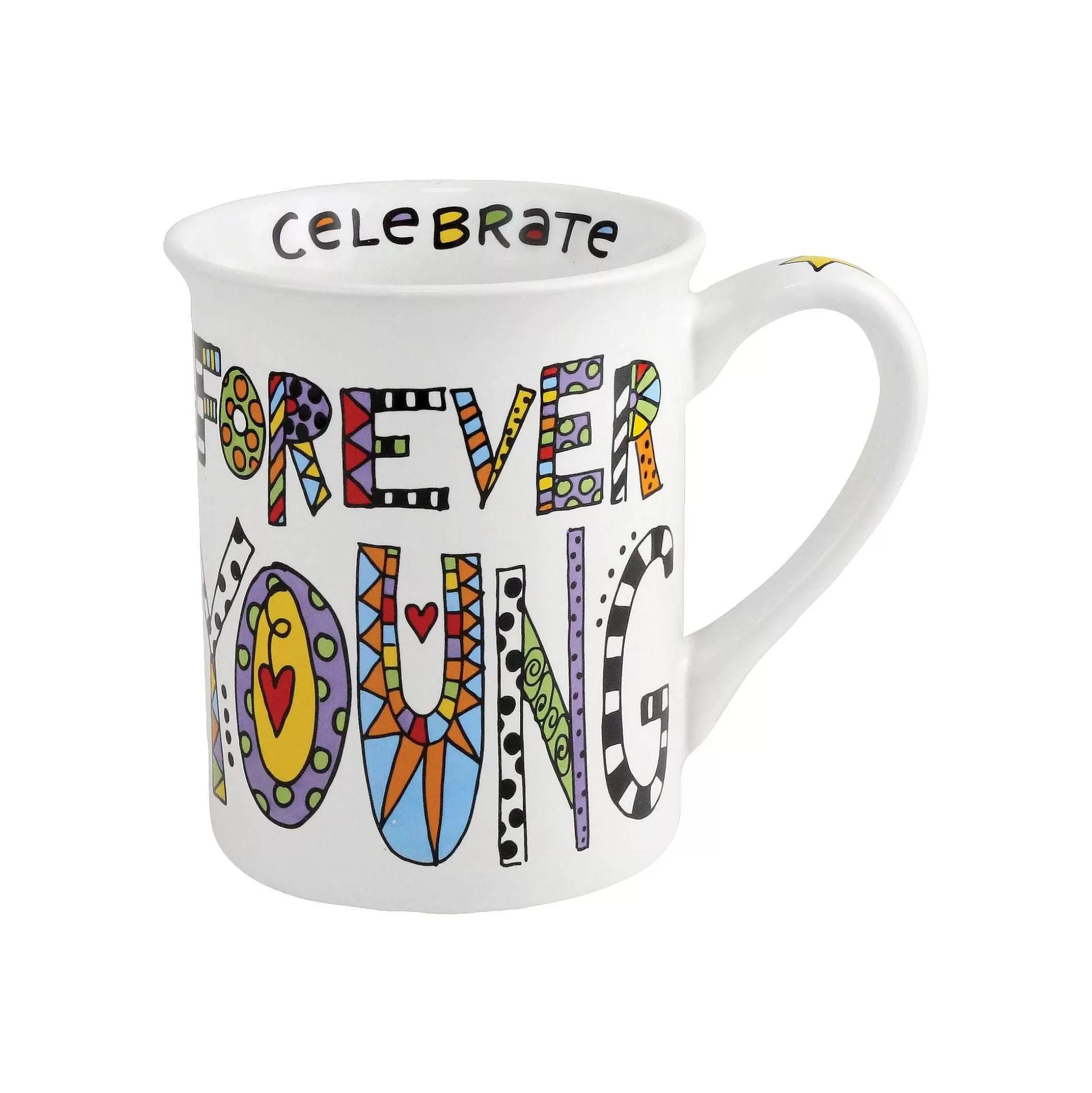 Hot Enesco Gift Cuppadoodle Forever Young Mug