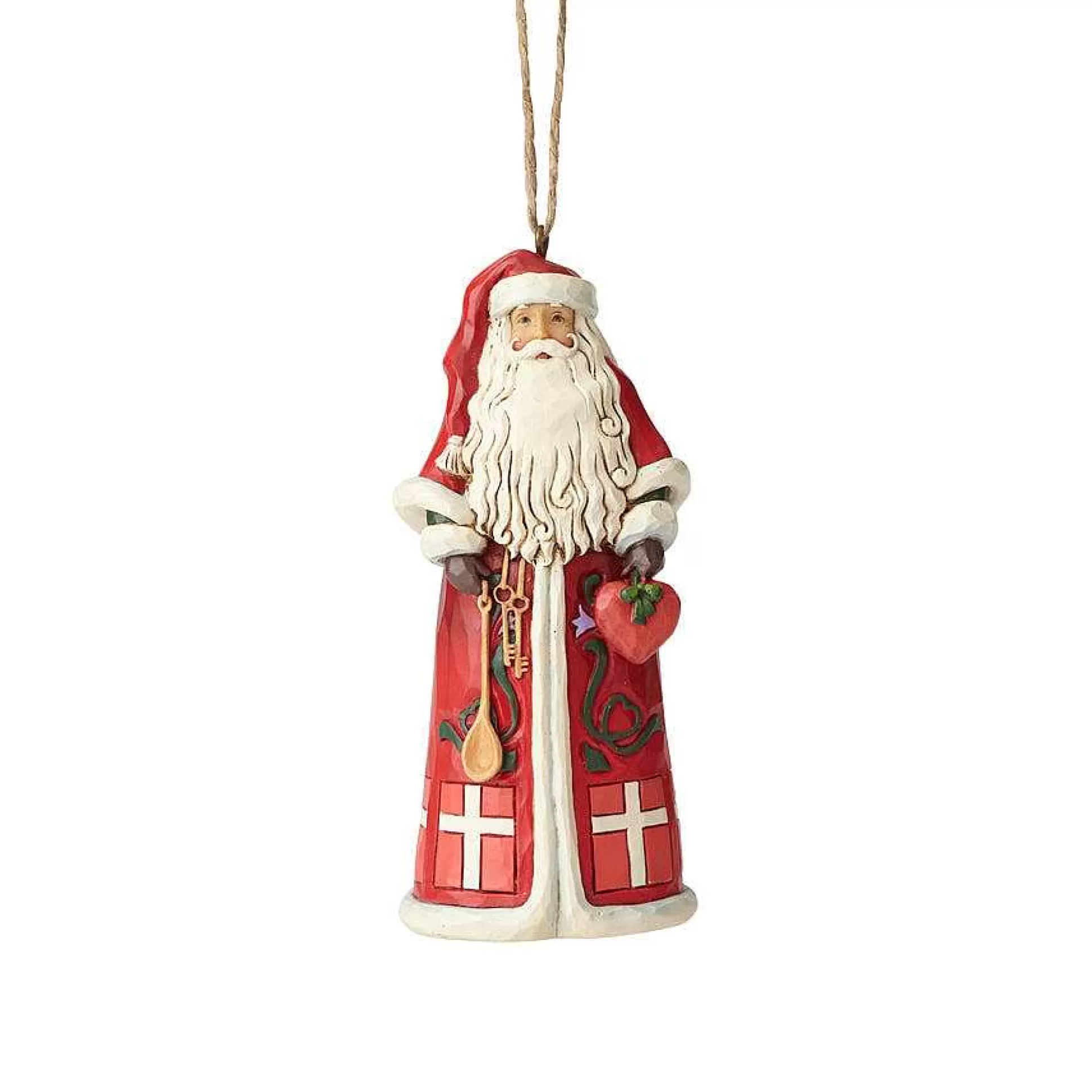 Cheap Enesco Gift Danish Santa Ornament