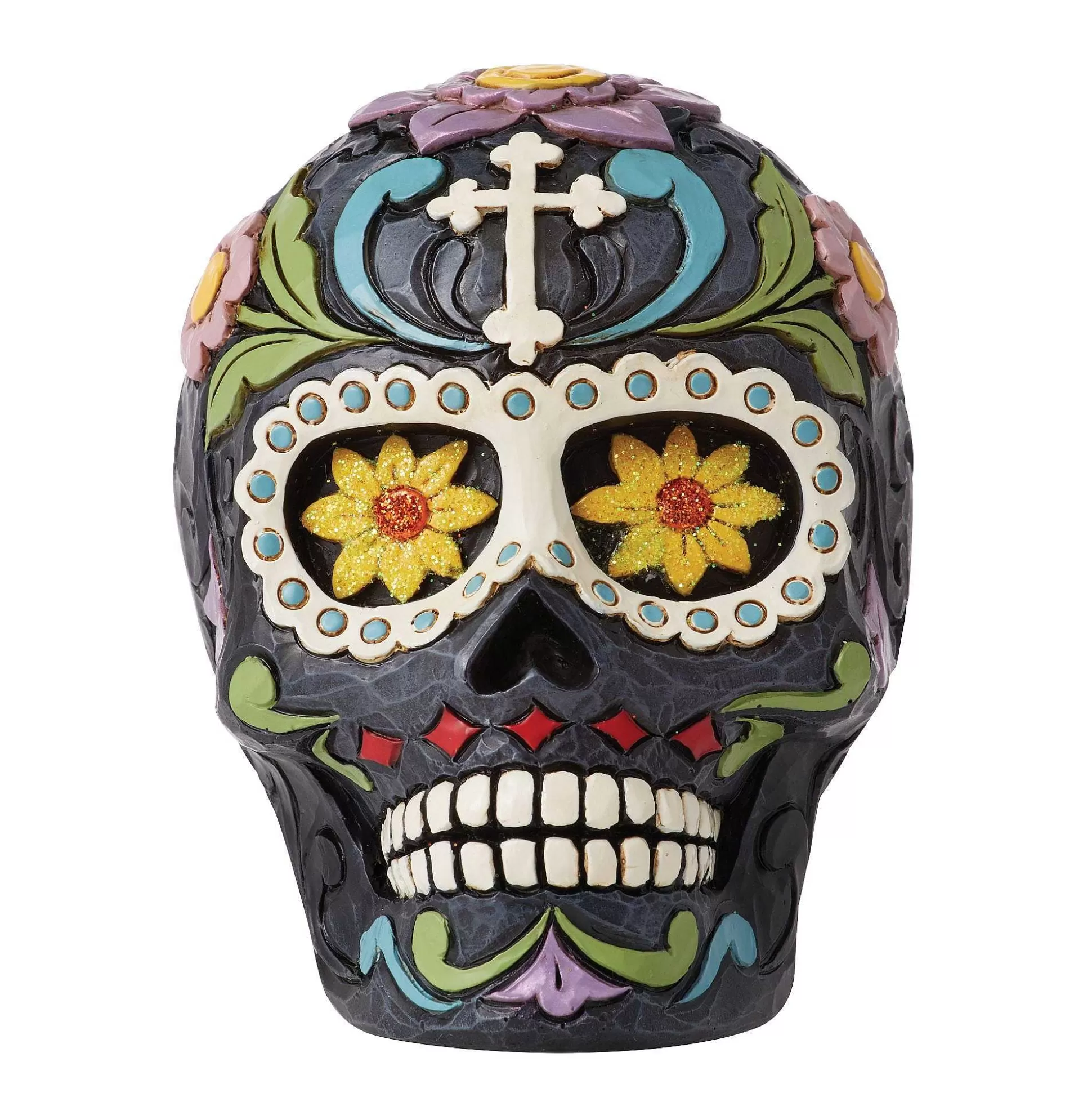 Flash Sale Enesco Gift Day Of The Dead Black Skull