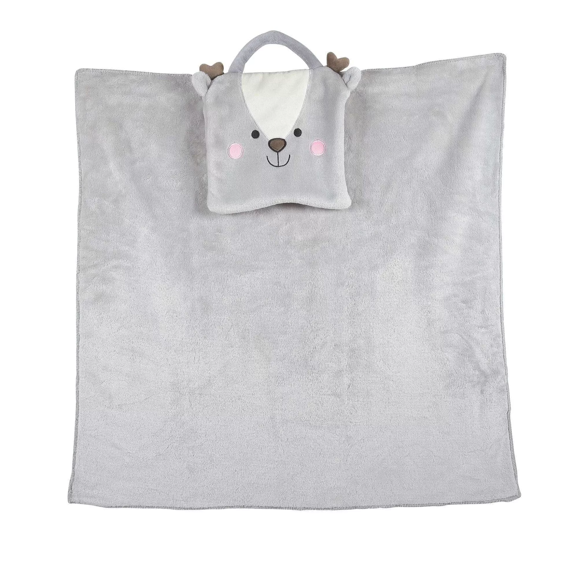 Clearance Enesco Gift Deer Travel Blanket