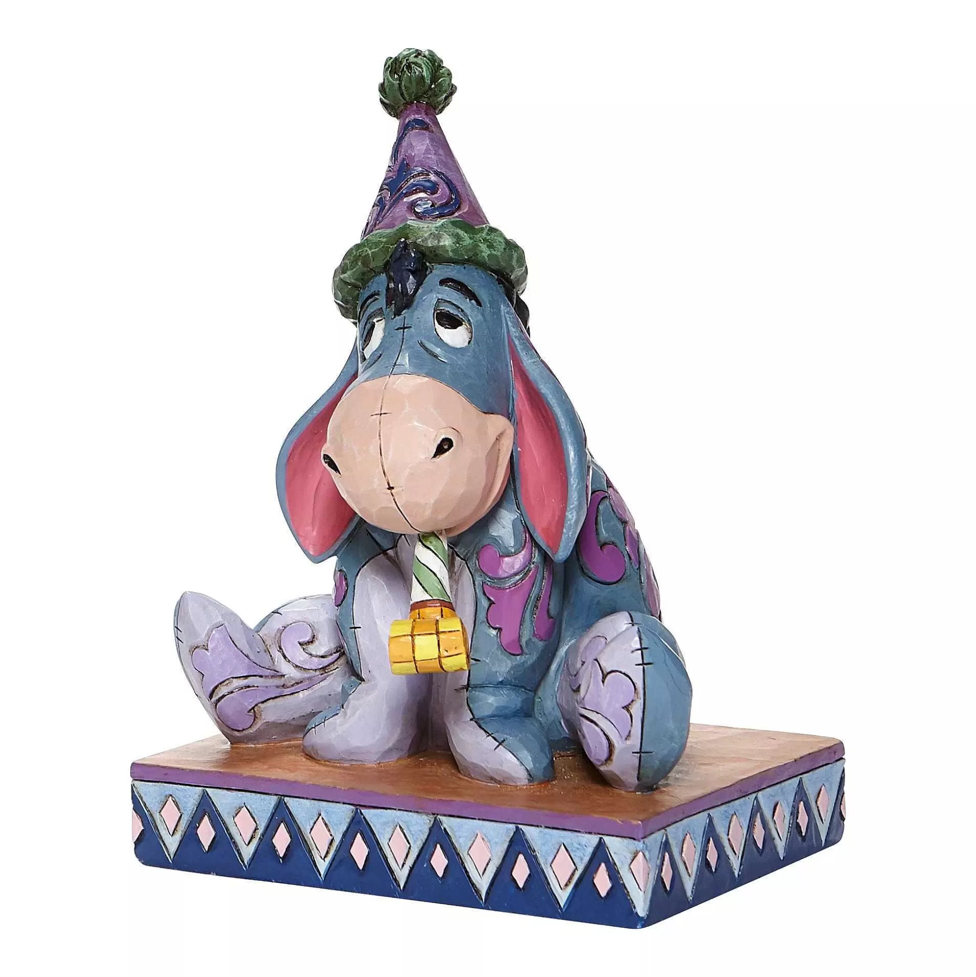 New Enesco Gift Eeyore With Birthday Hat/Horn