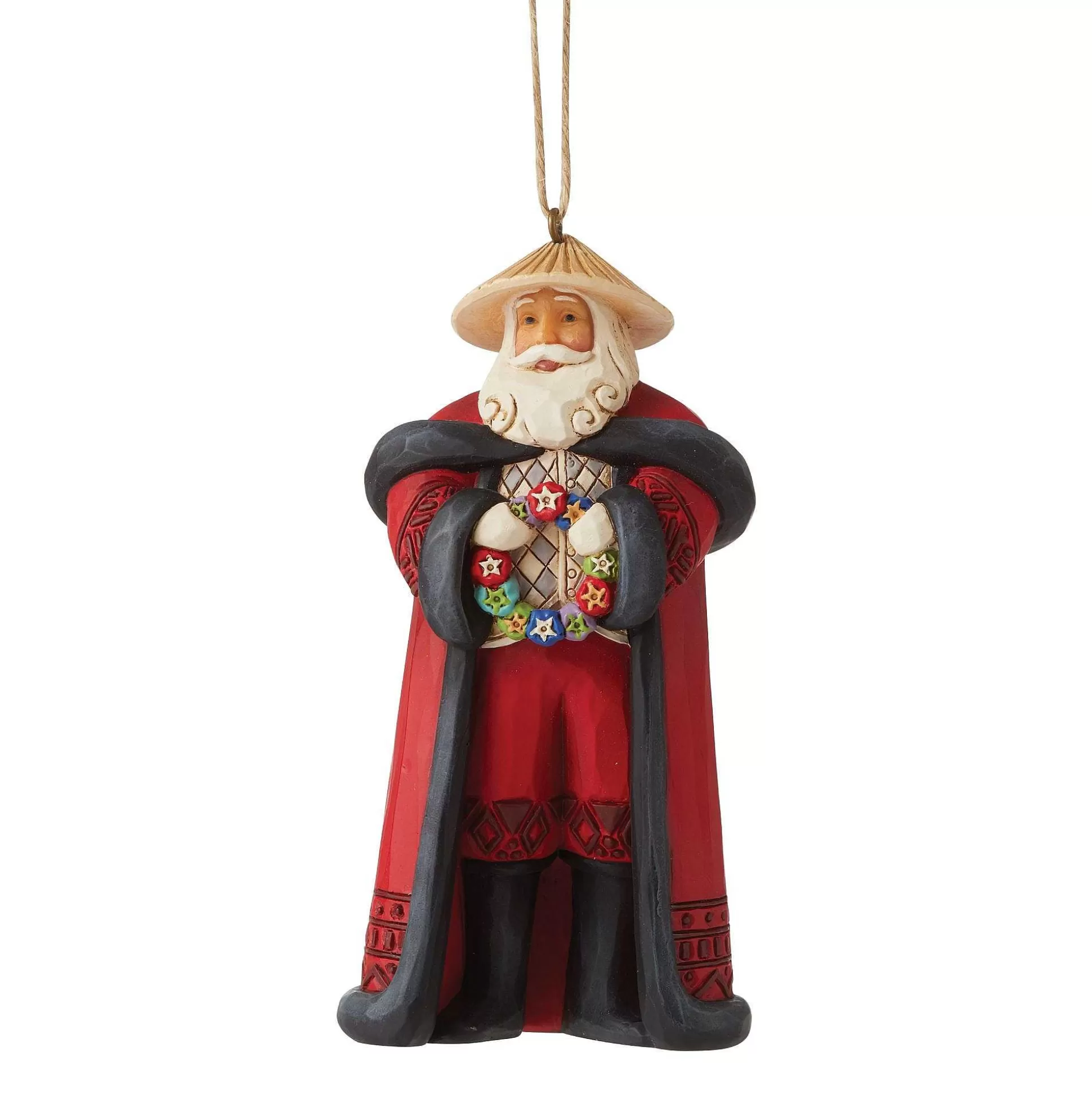 Outlet Enesco Gift Filipino Santa Ornament