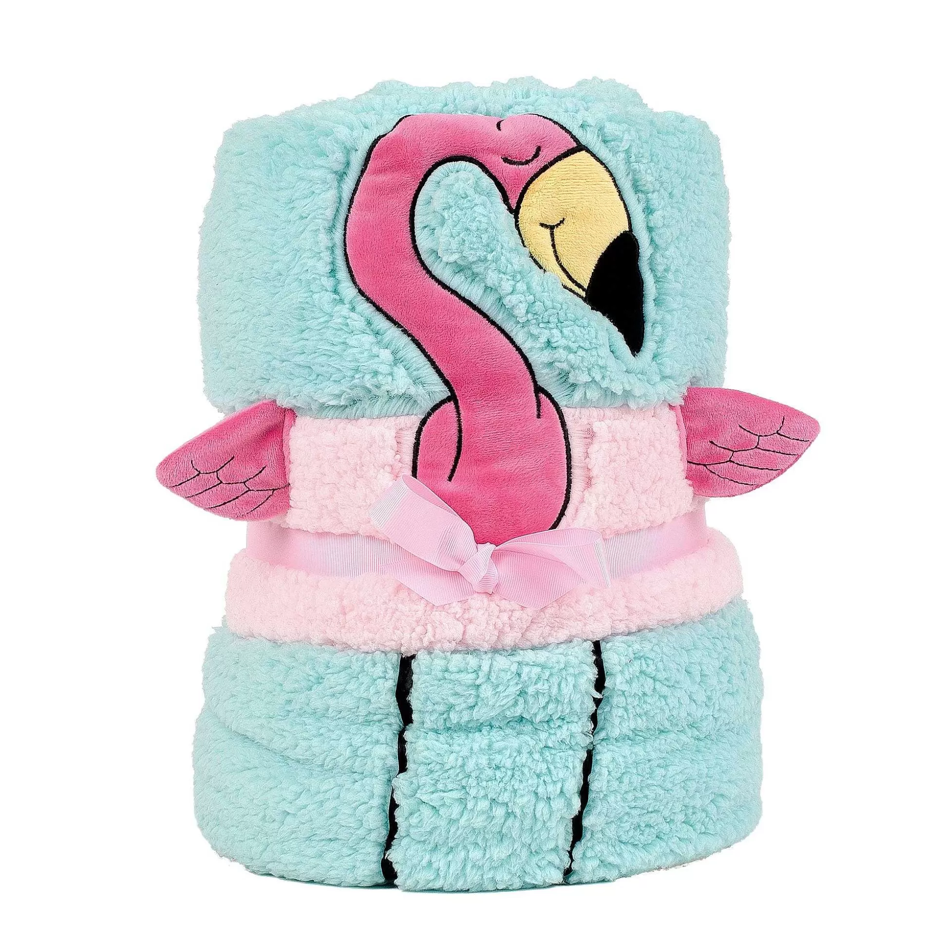 New Department 56 Flamingo Snowthrow