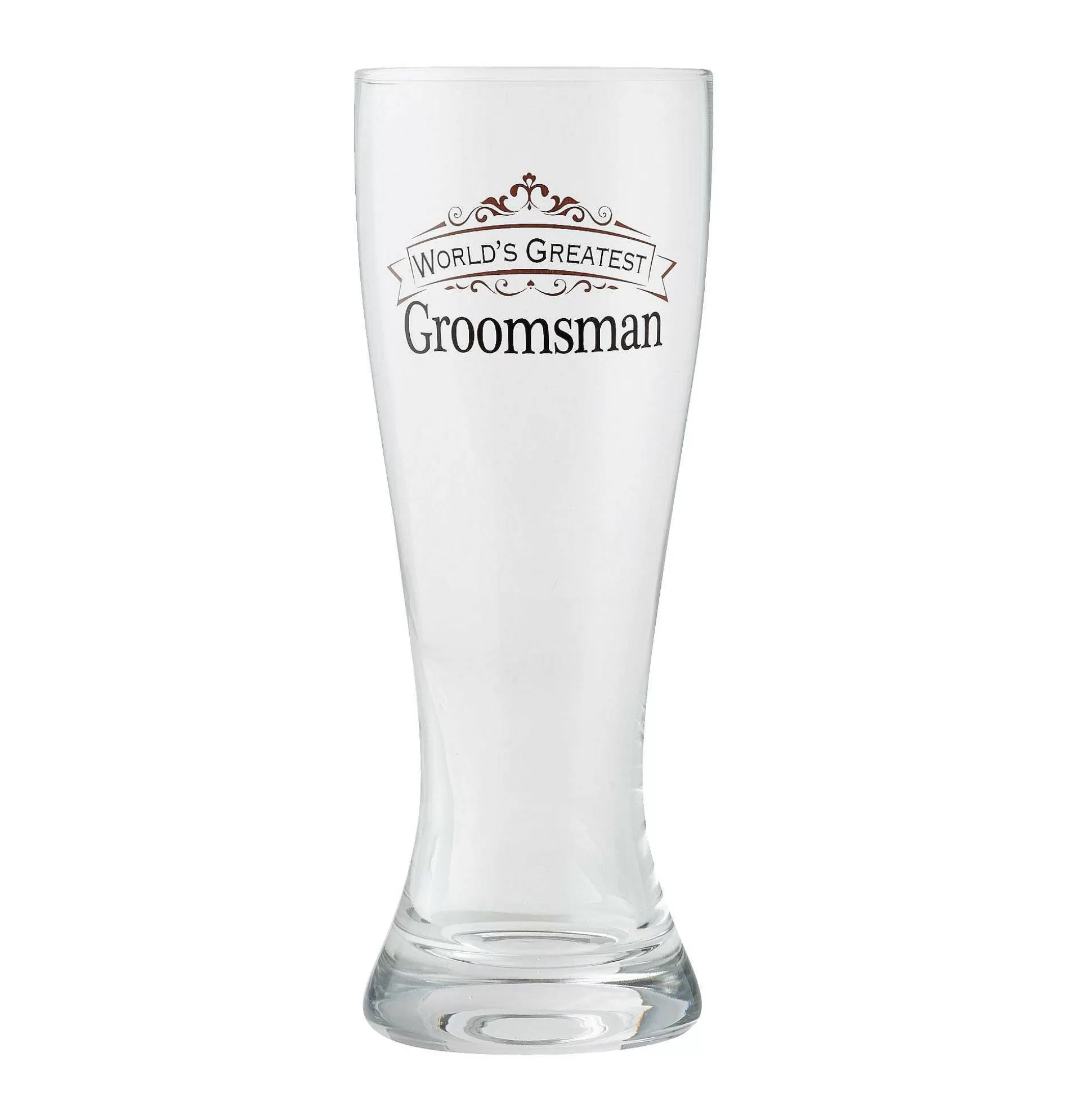 Fashion Enesco Gift Groomsman Beer Glass