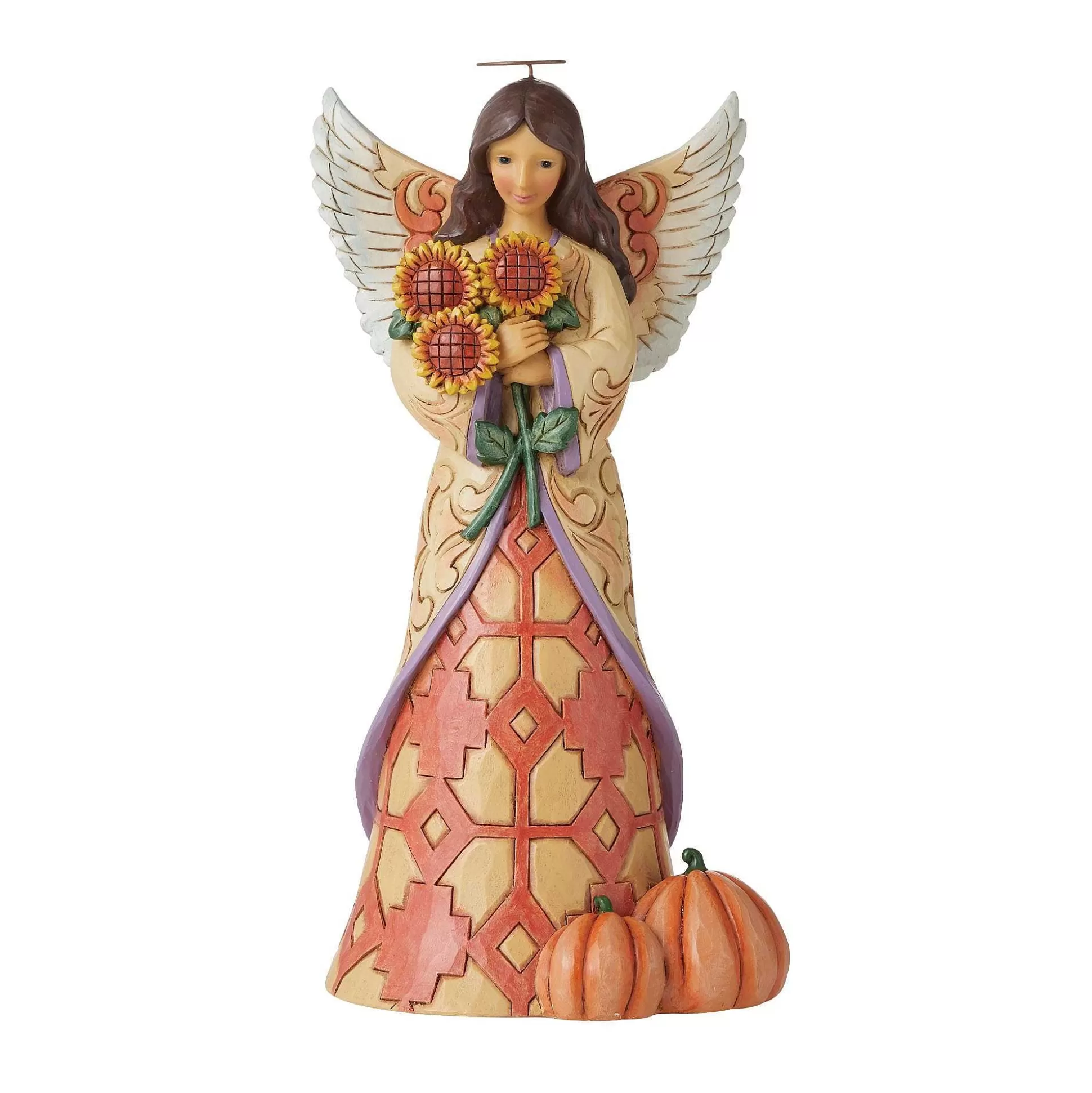 Cheap Enesco Gift Harvest Angel With Sunflowers