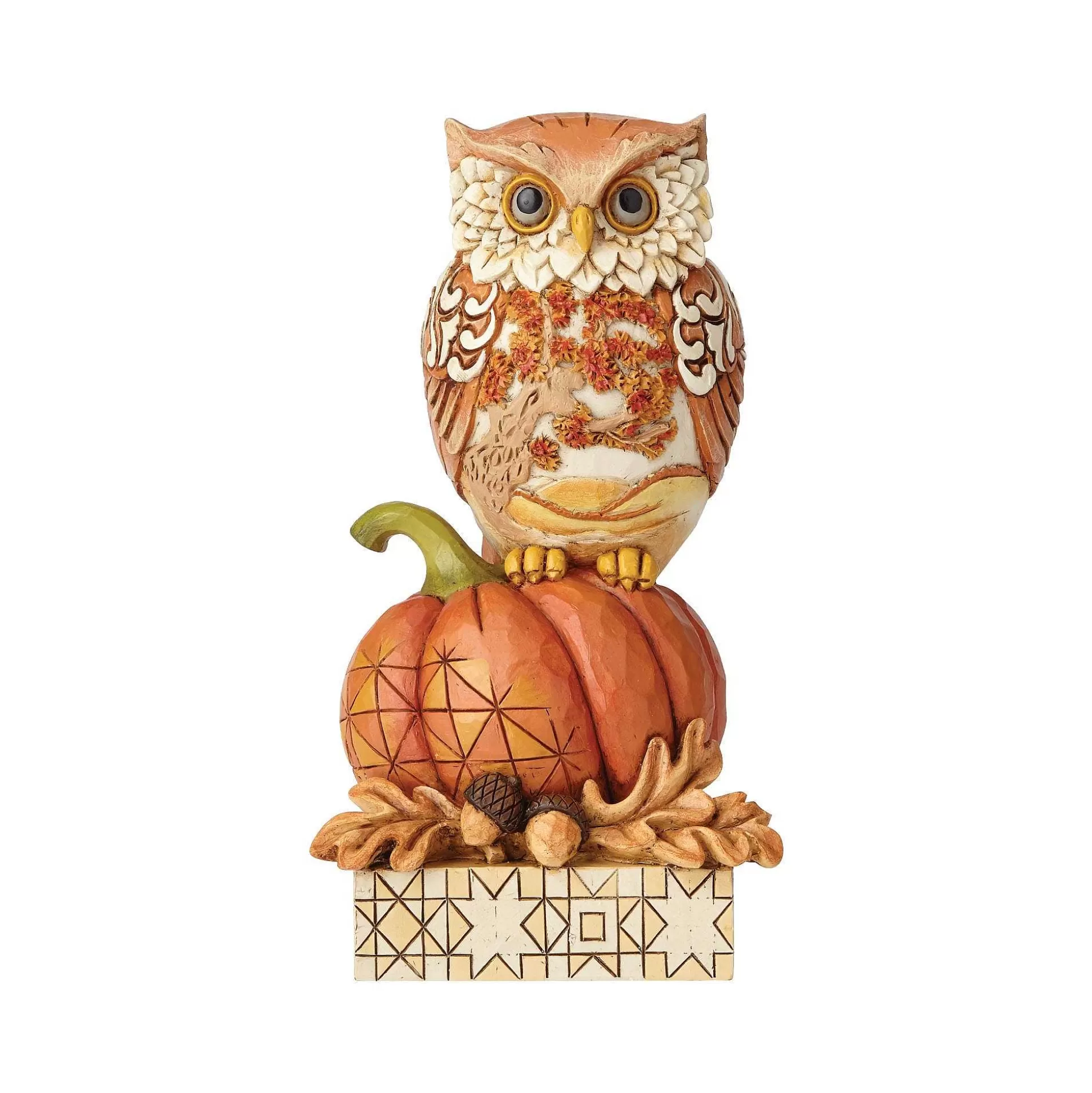 Cheap Enesco Gift Harvest Owl On Pumpkin