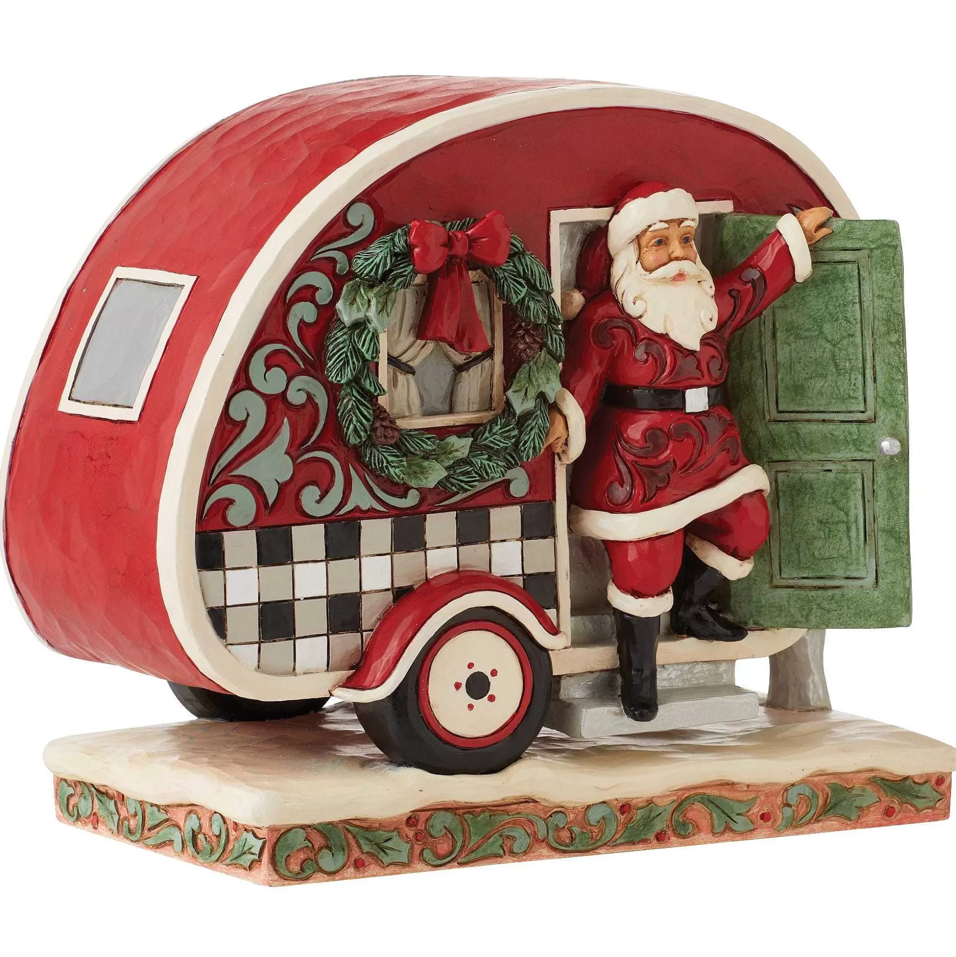 Fashion Enesco Gift Highland Glen Santa Camper