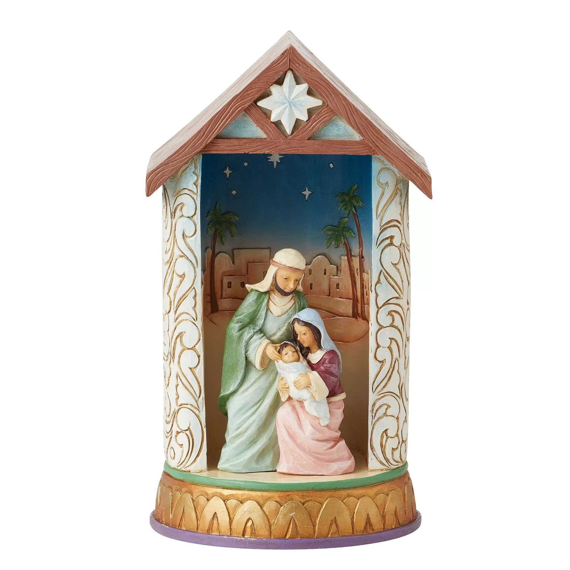 Cheap Enesco Gift Holy Family Lighted Diorama