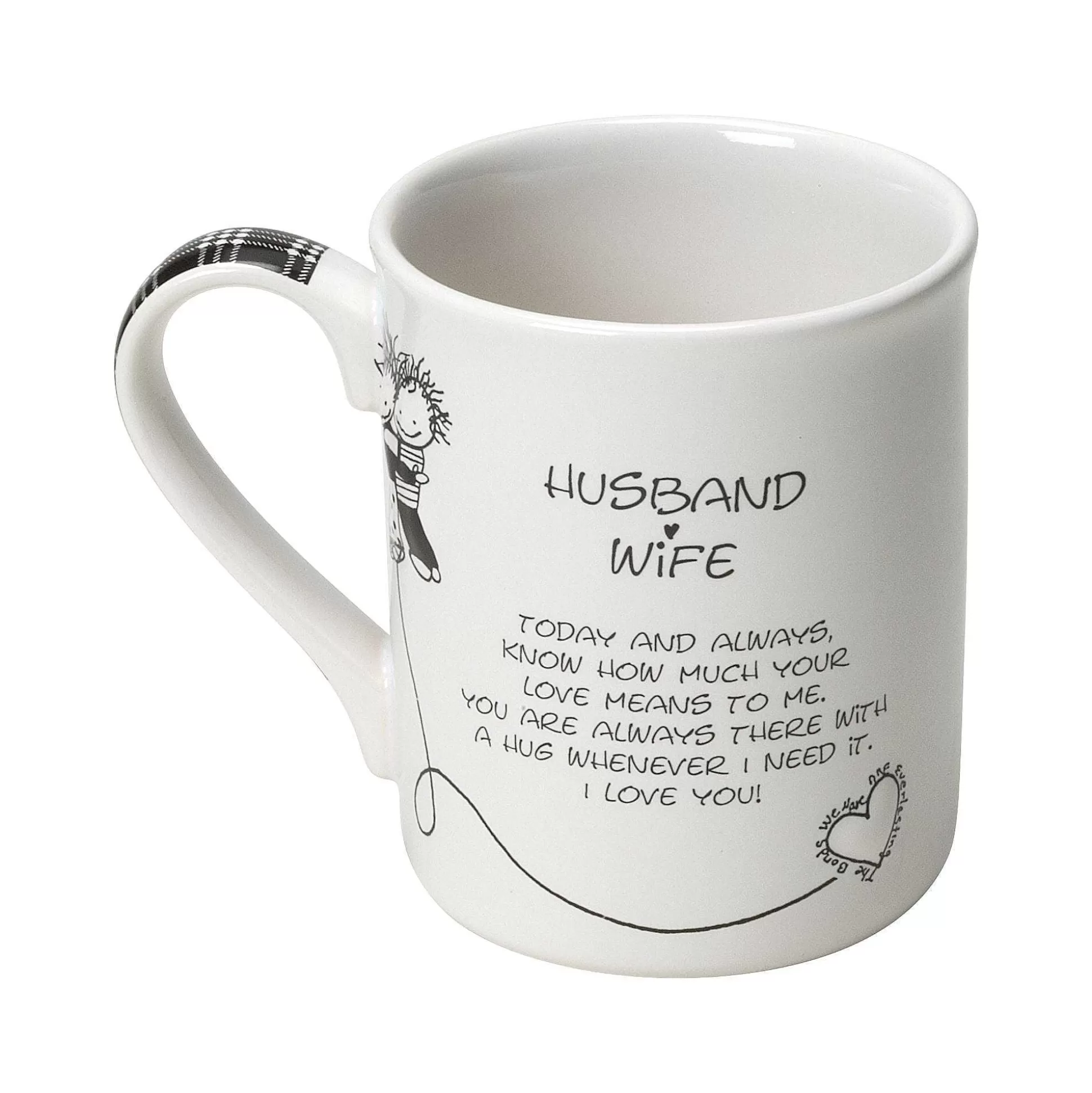 Outlet Enesco Gift Husband & Wife Mug