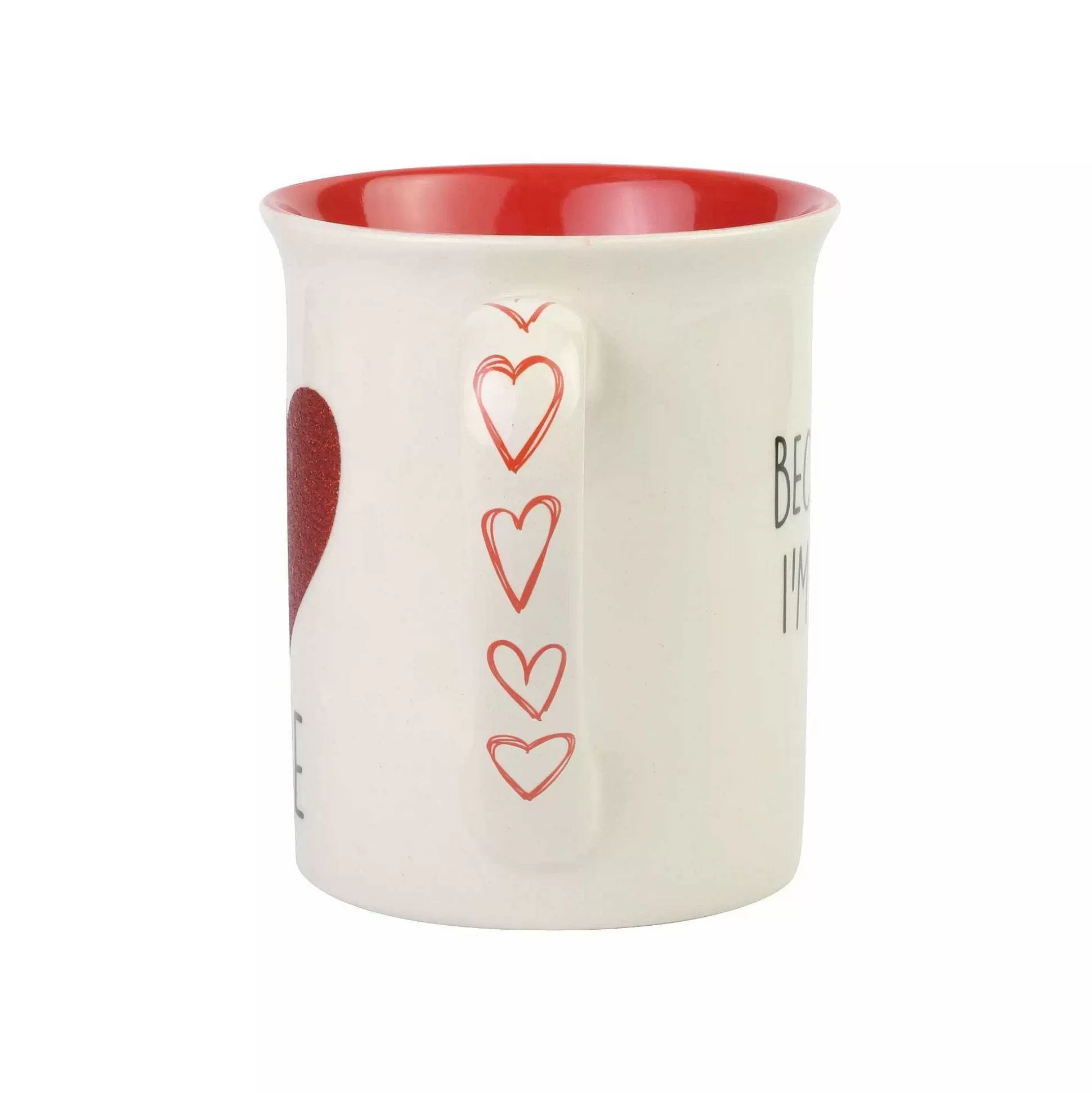 Online Enesco Gift I Heart Me Glitter Mug