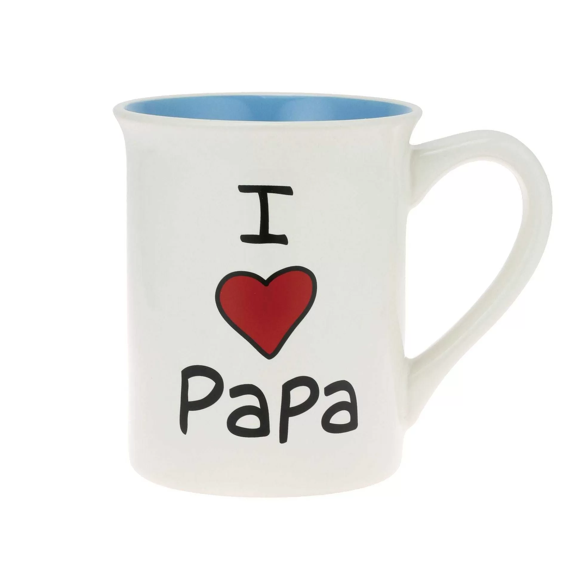 Hot Enesco Gift I Heart Papa Mug 16 Oz