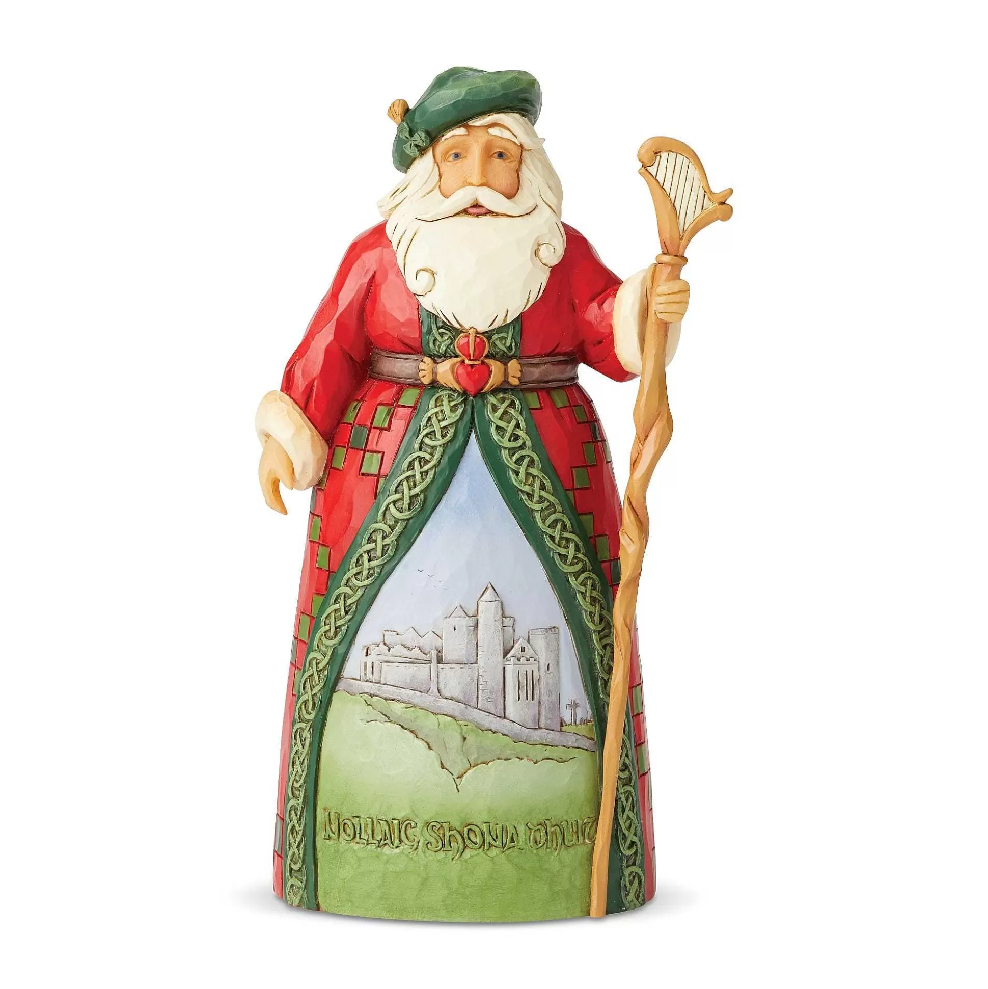 Sale Enesco Gift Irish Santa