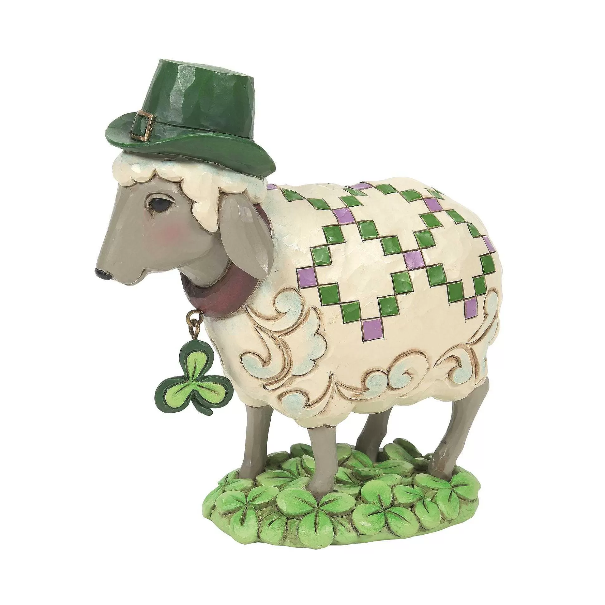 Fashion Enesco Gift Irish Sheep In Clover Patch