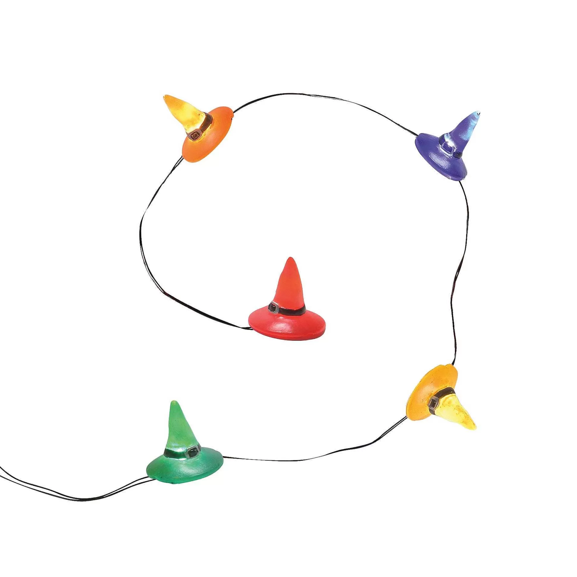 Discount Department 56 Lit Witch Hat String Of Lights