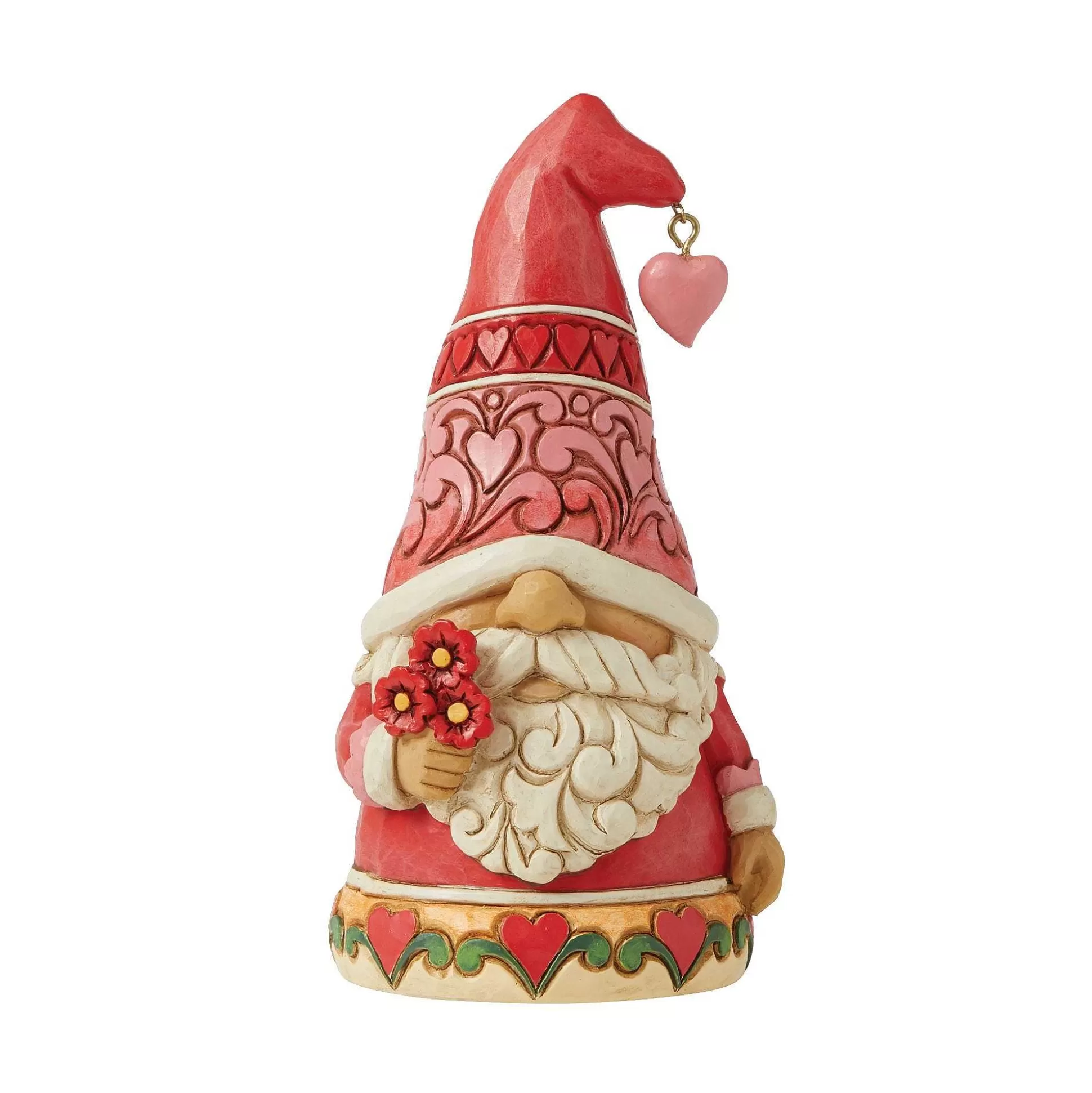 Shop Enesco Gift Love Gnome With Red Hearts Hat