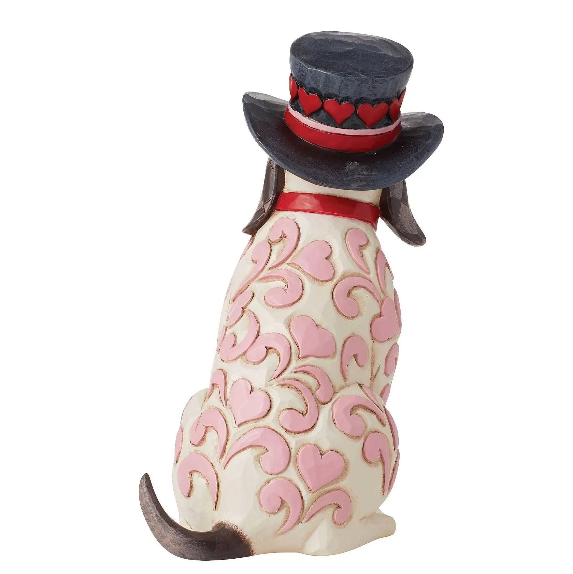 Cheap Enesco Gift Love Themed Dog With Top Hat