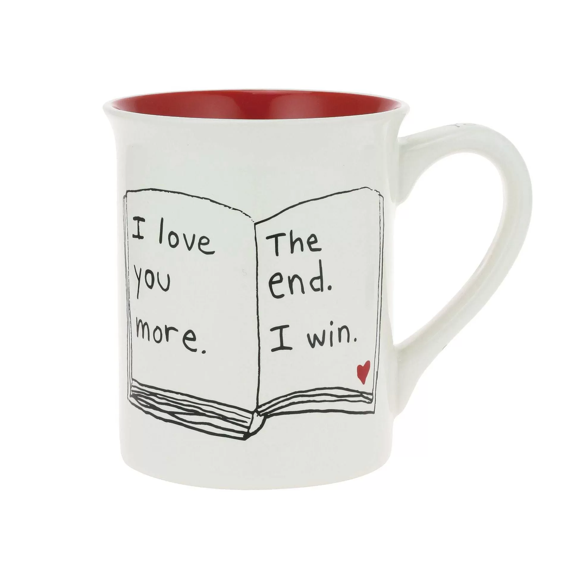 Flash Sale Enesco Gift Love You I Win Story Mug 16 Oz