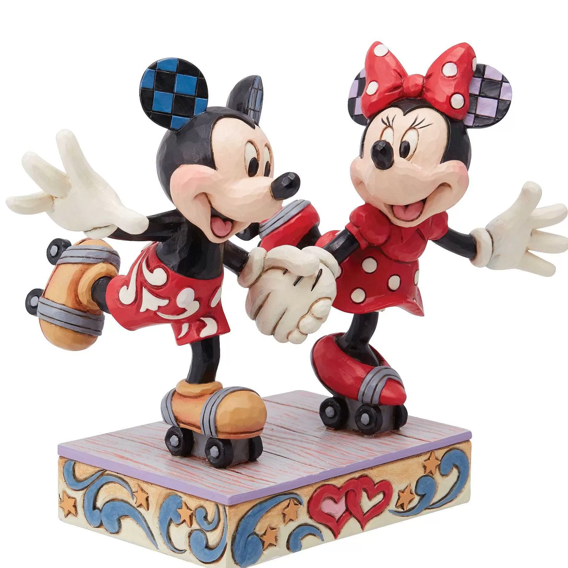 Best Enesco Gift Mickey & Minnie Roller Skating