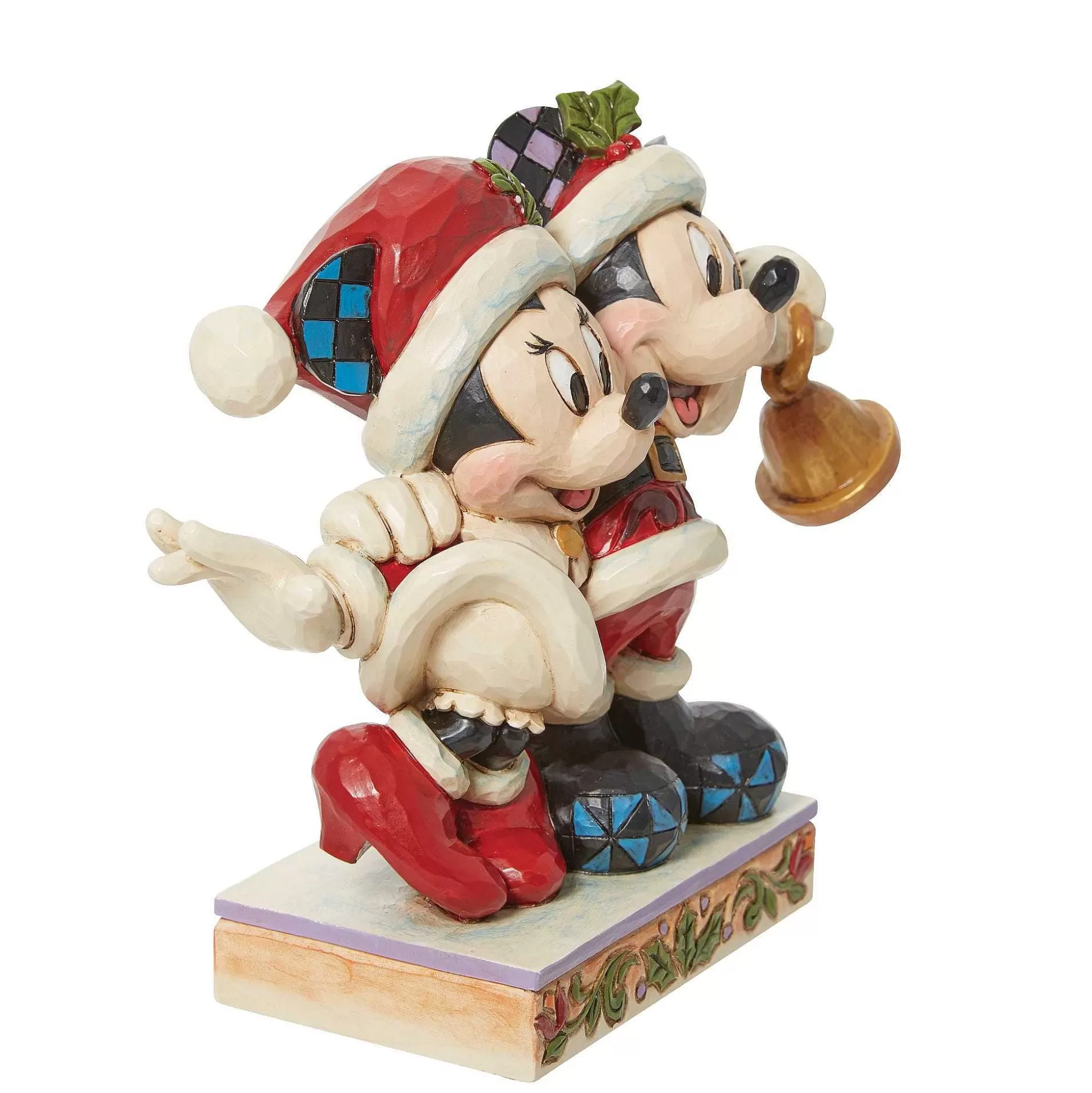 Cheap Enesco Gift Mickey & Minnie Santas